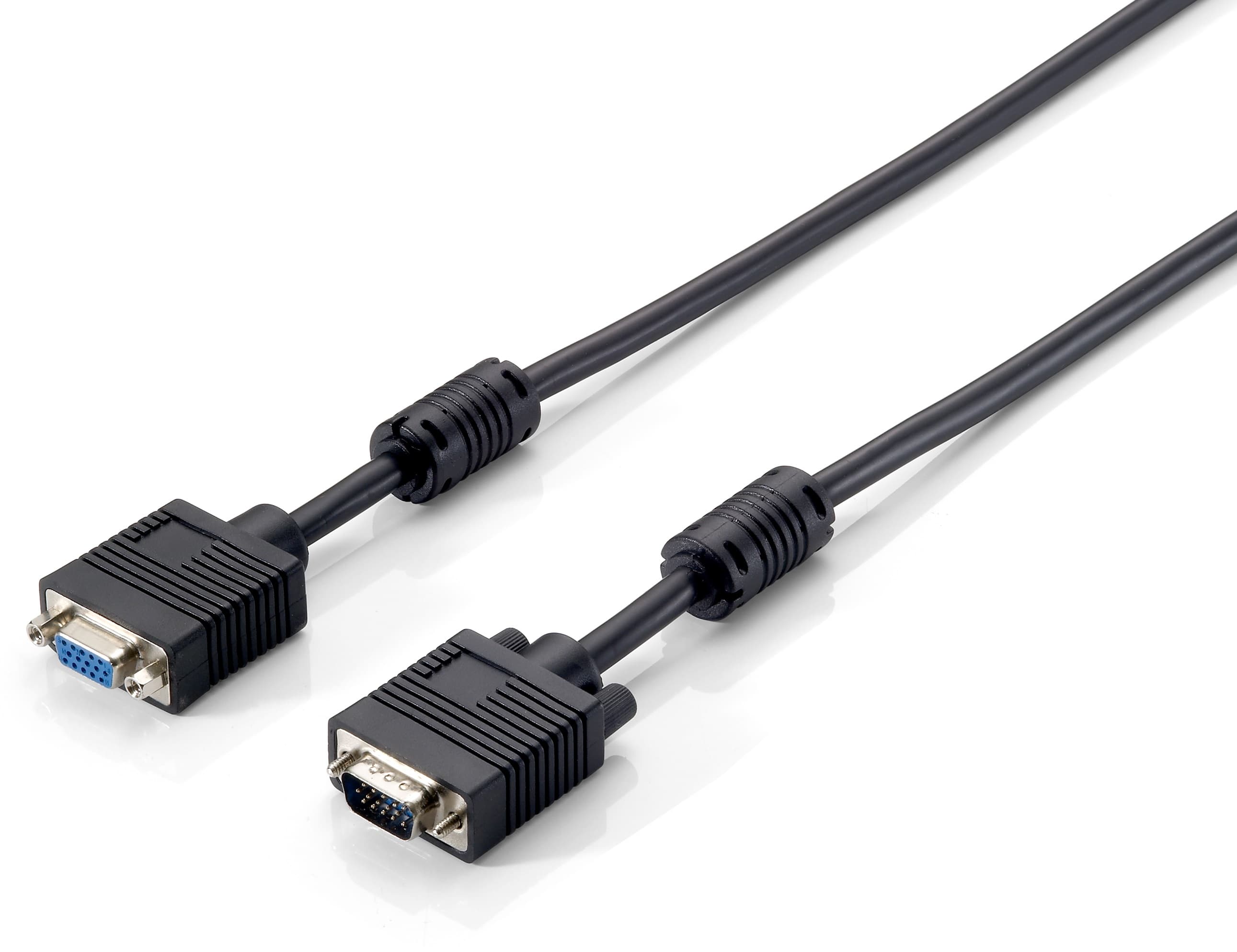 Equip 118801 cable VGA 3 m VGA (D-Sub) Negro