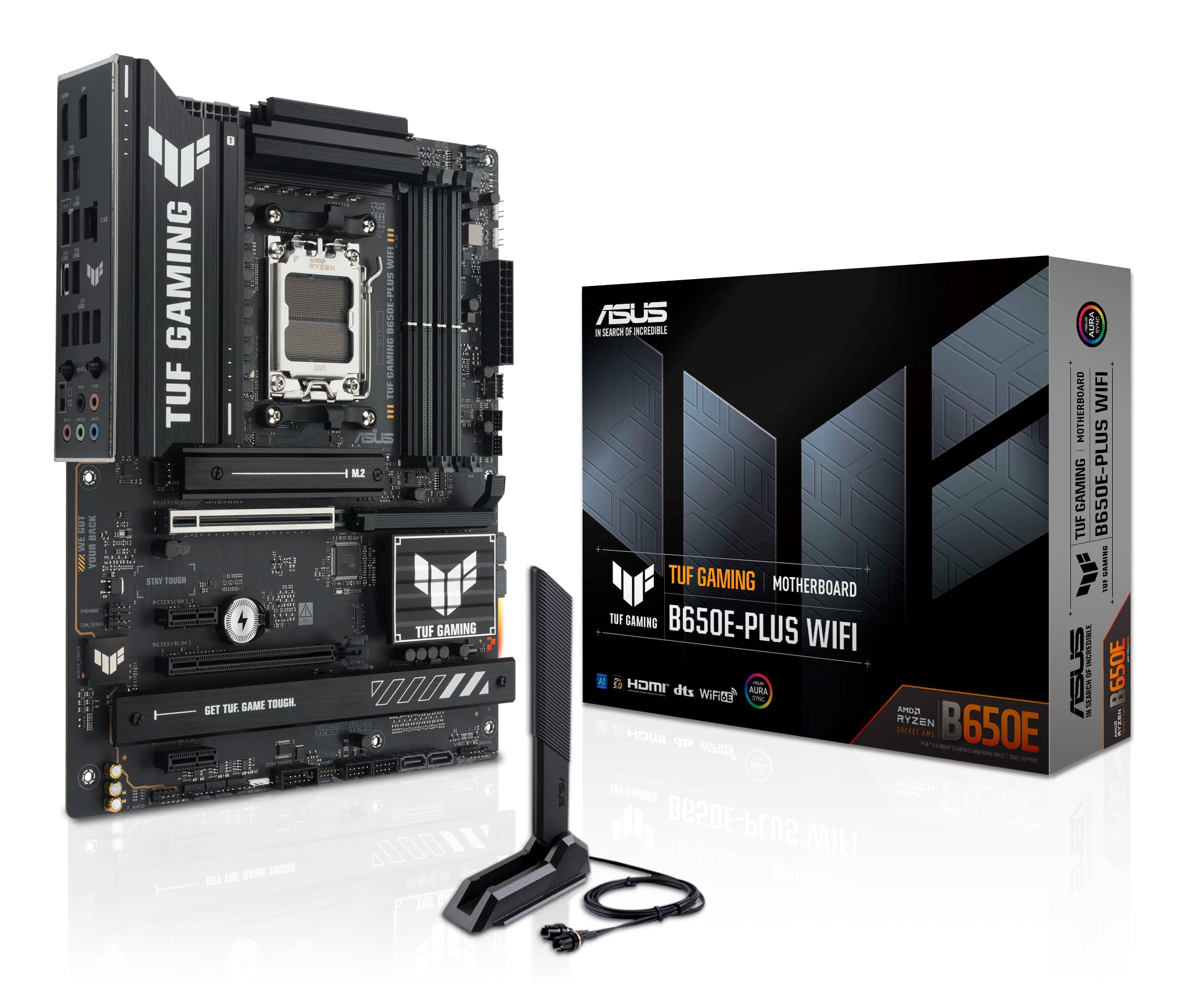 ASUS TUF GAMING B650E-PLUS WIFI AMD B650 Zócalo AM5 ATX