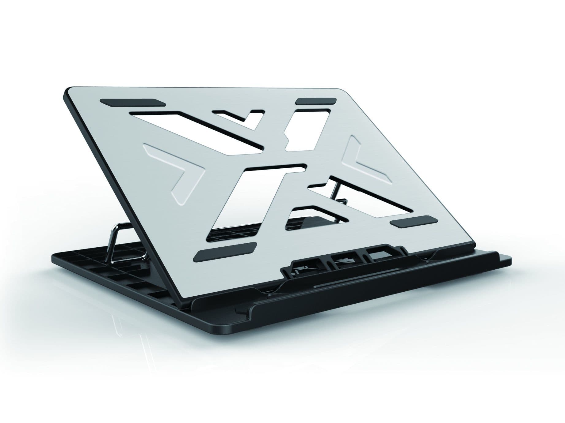 Conceptronic THANA ERGO S, Laptop Cooling Stand Soporte para ordenador portátil Gris 39,6 cm (15.6")