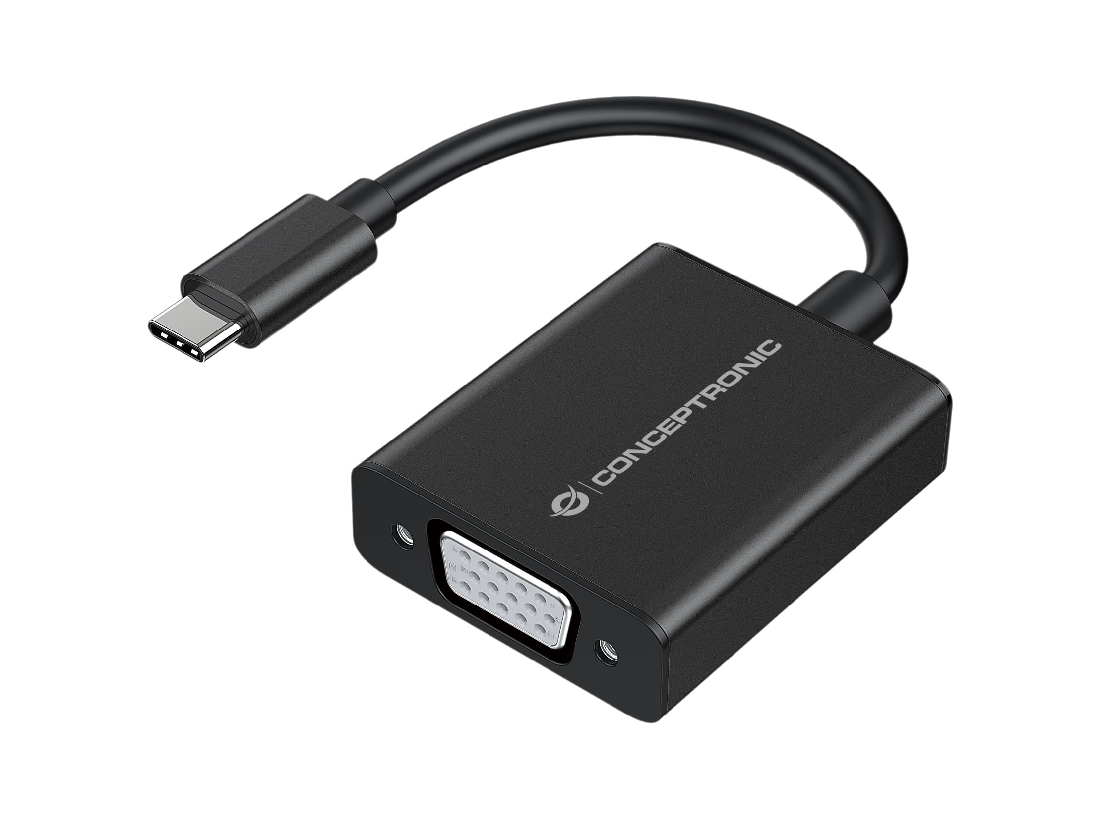 Conceptronic ABBY05B Adaptador gráfico USB 1920 x 1080 Pixeles Negro