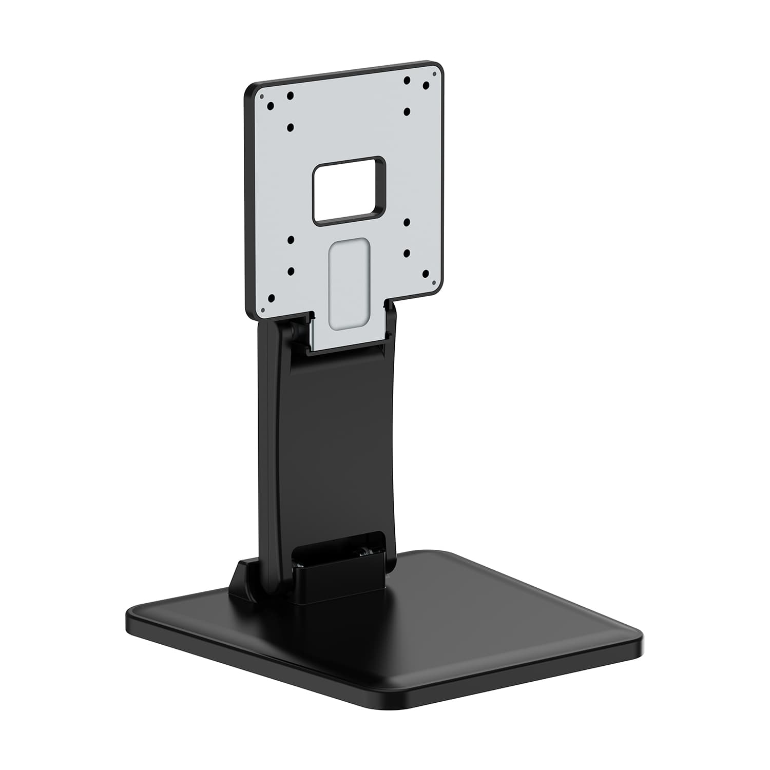 AISENS Soporte de Mesa Eco Inclinable para Monitor/POS 6.5kg de 10"-27", Negro