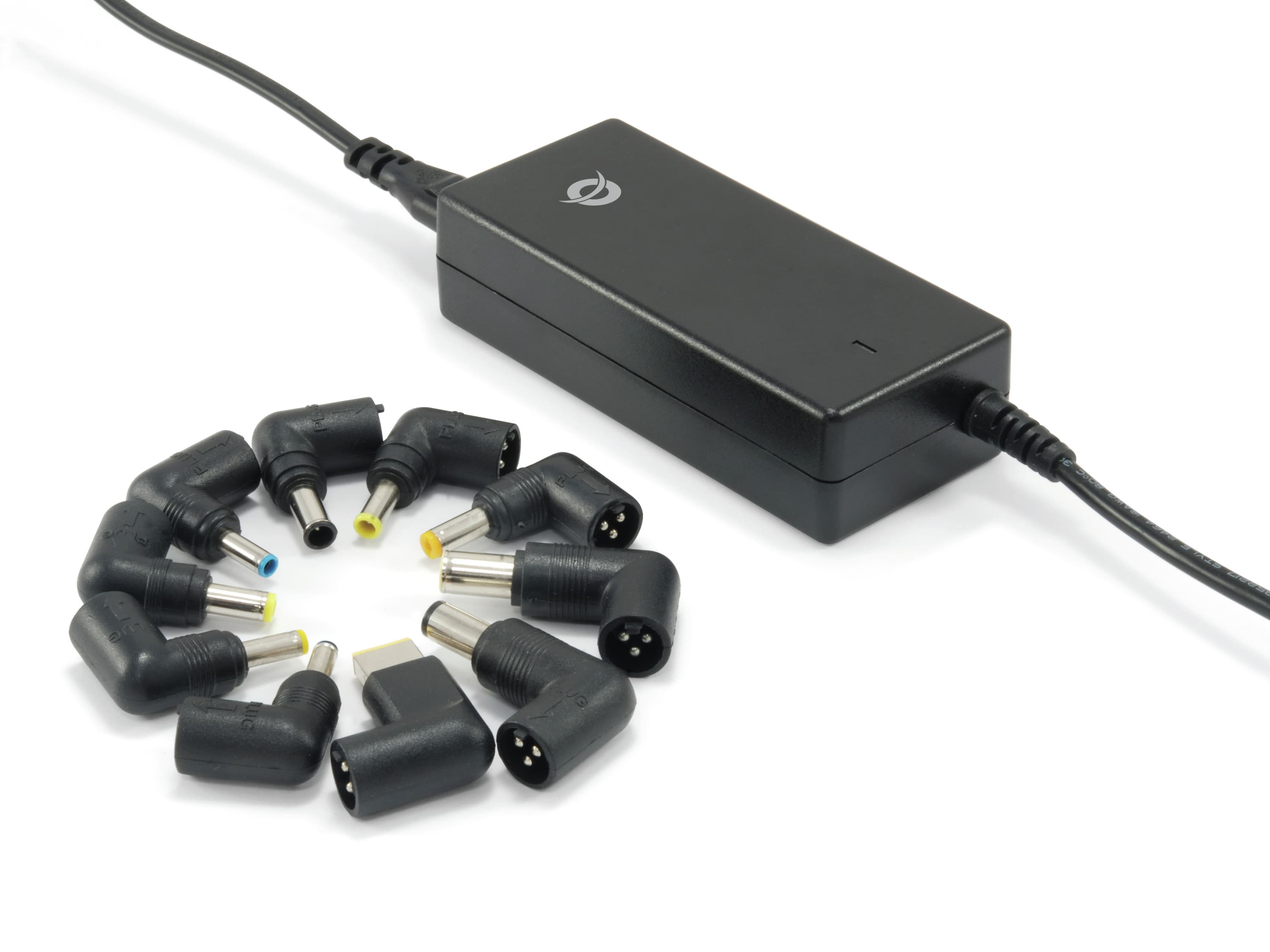 Conceptronic CNB65 adaptador e inversor de corriente Interior 65 W Negro