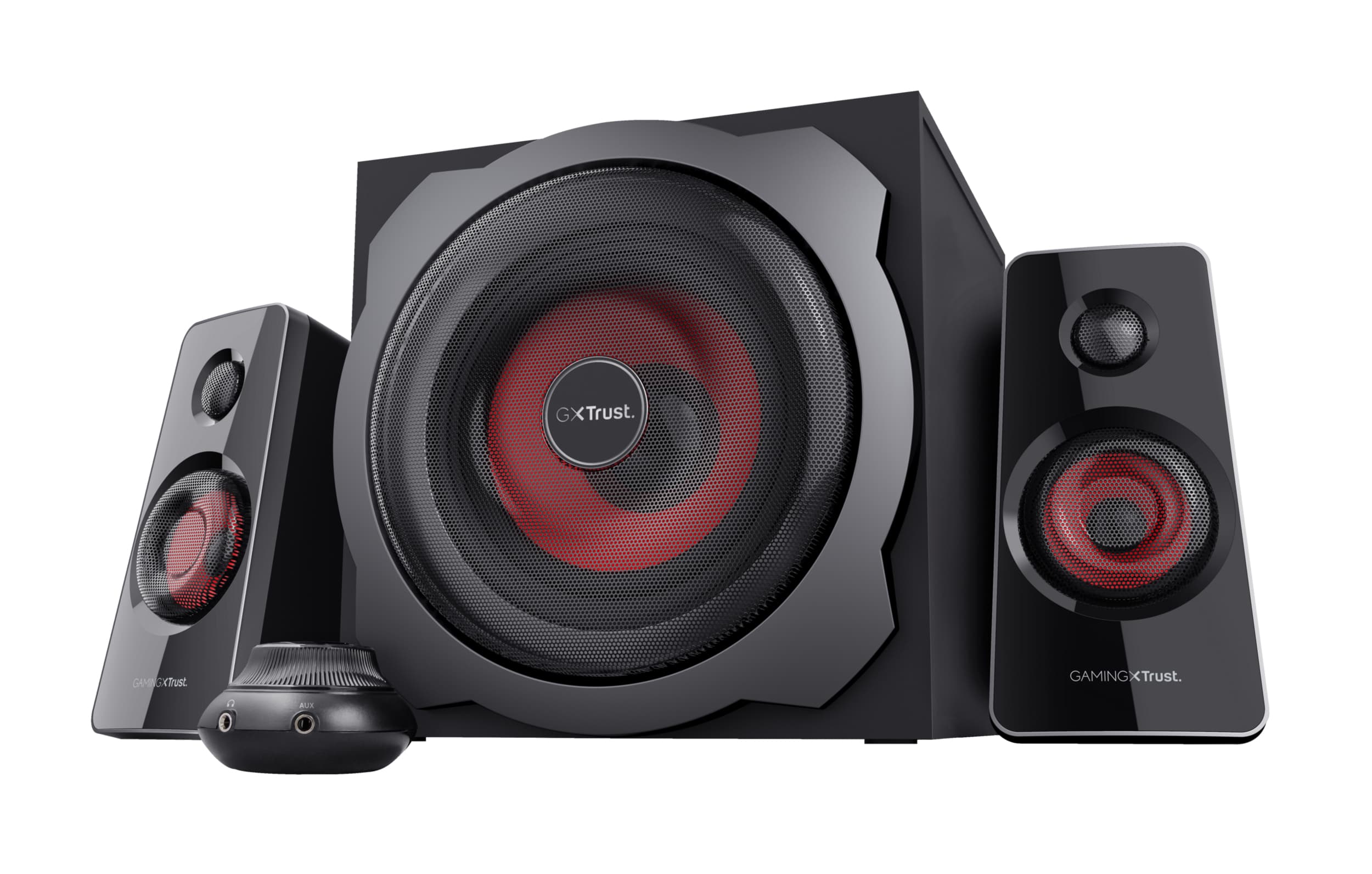 Trust GXT 38 2.1 conjunto de altavoces 60 W Universal Negro 2.1 canales 15 W