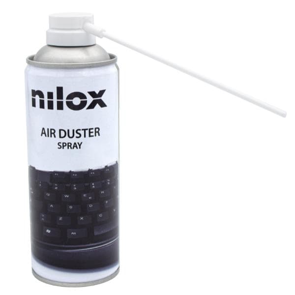 Nilox NXA02061-12 kit de limpieza para computadora Teclado Espray para limpieza de equipos 400 ml