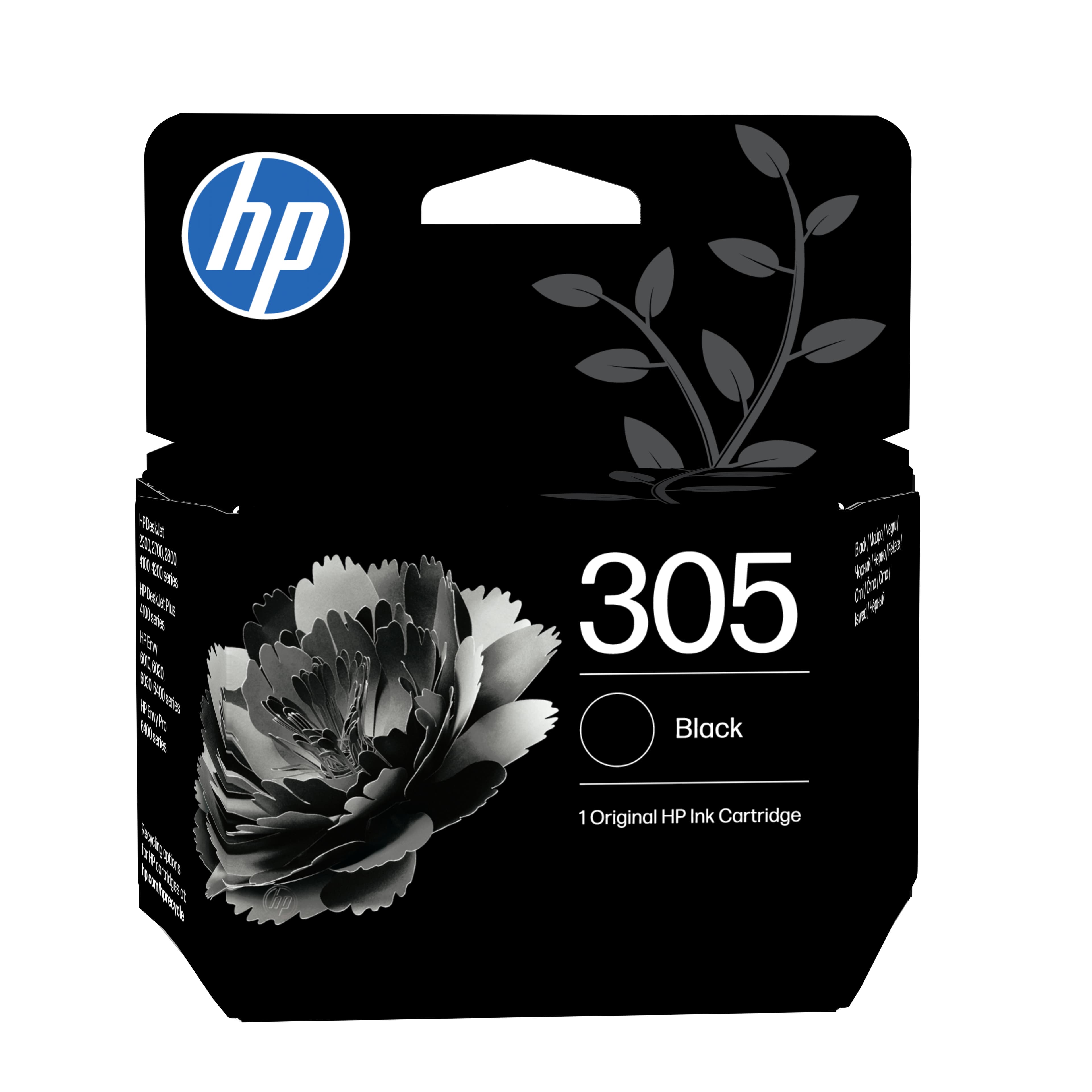 HP Cartucho de tinta Original 305 negro