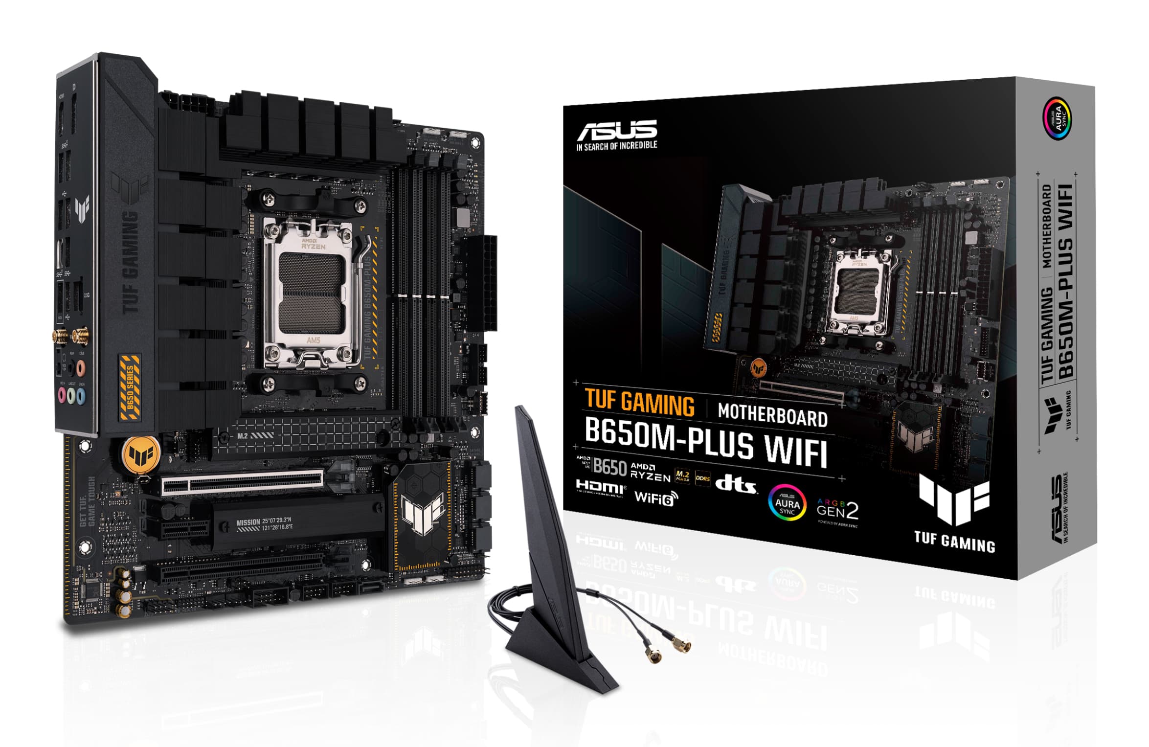 ASUS TUF GAMING B650M-PLUS WIFI AMD B650 Zócalo AM5 micro ATX