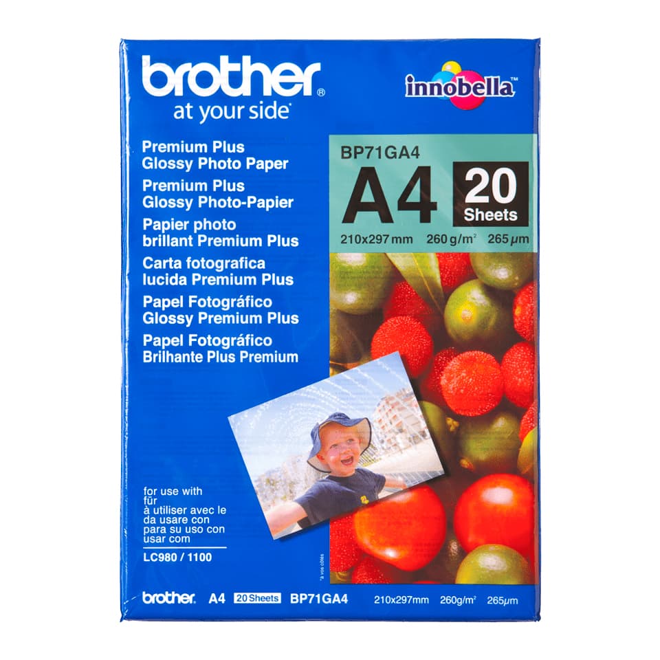 Brother BP-71GA4 A4 Azul, Rojo
