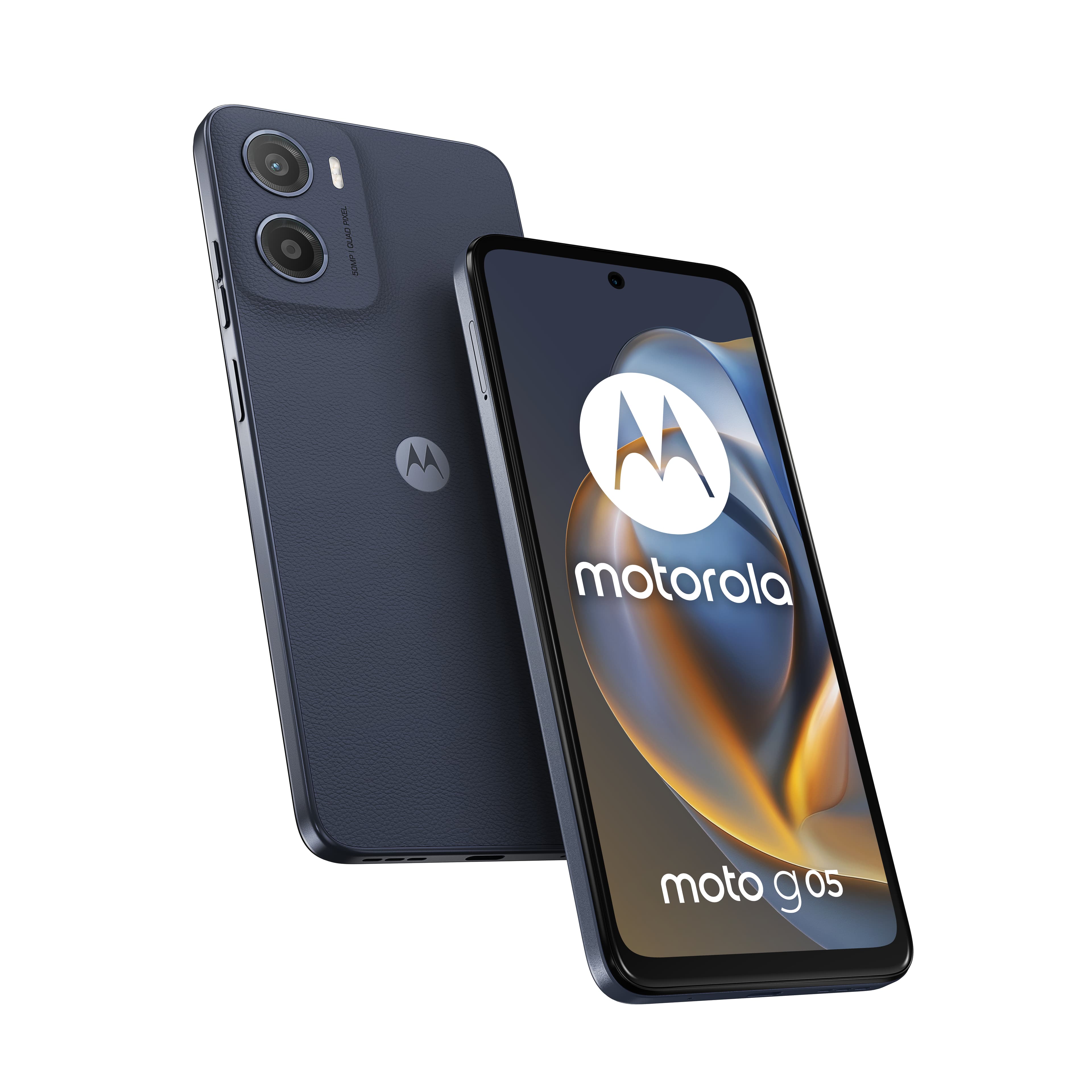Motorola moto g05 16,9 cm (6.67") SIM doble Android 15 4G USB Tipo C 4 GB 128 GB 5200 mAh Azul