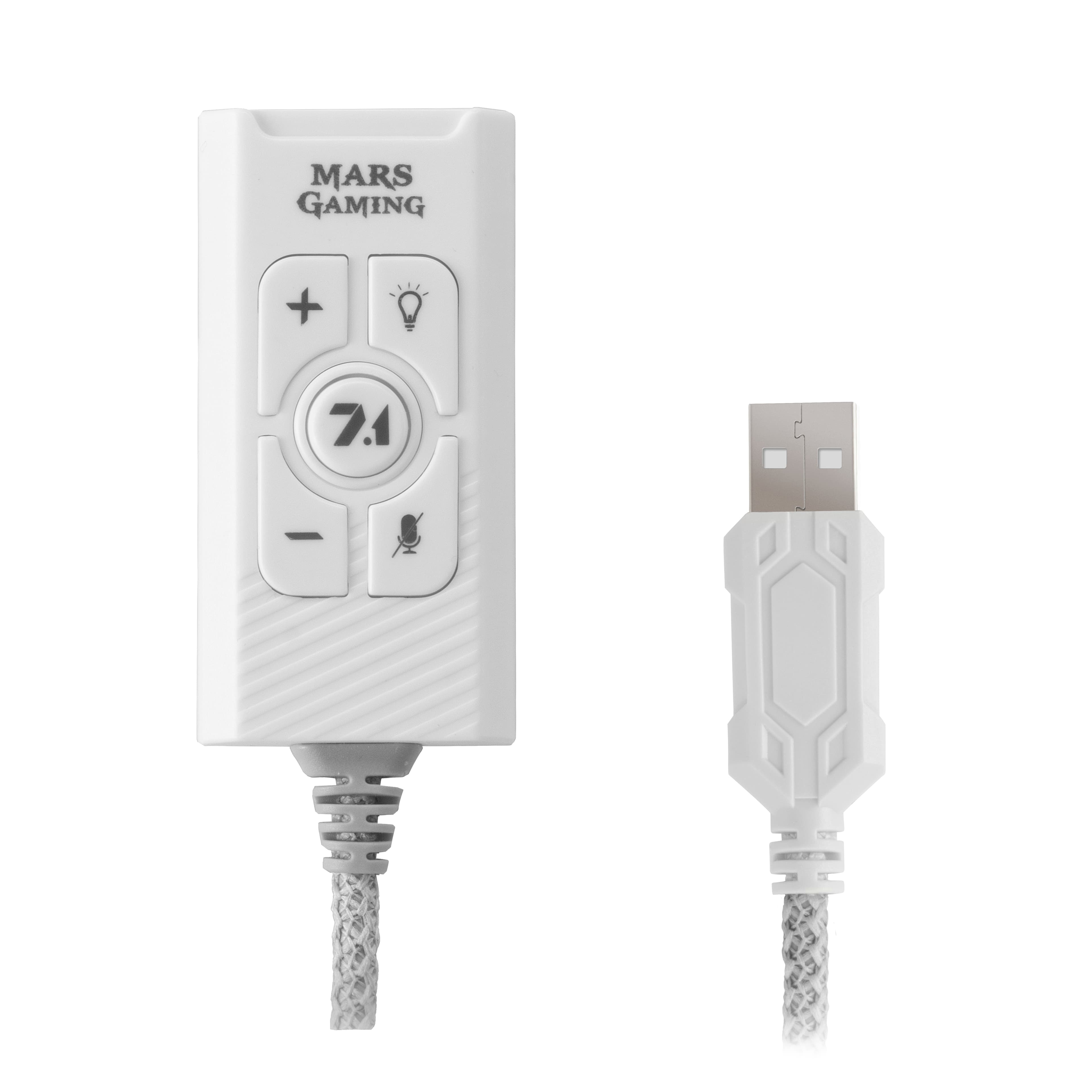 Mars Gaming MSC2W, Blanco, One size