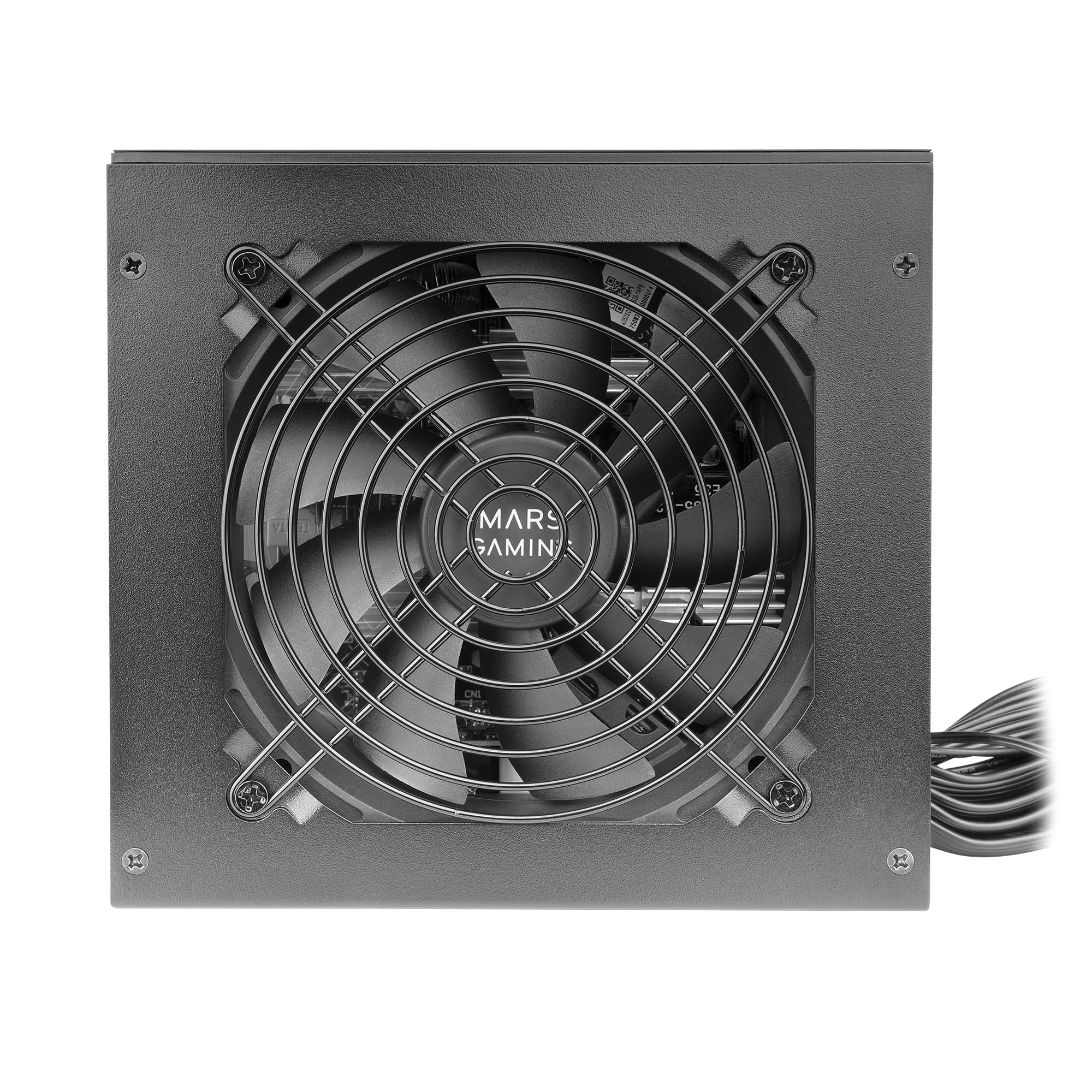 Mars Gaming MPB750S, Fuente Alimentación ATX ARGB 750W, 6 Años de Garantía, 80Plus Bronze 230V EU, 90% Eficiencia, Ventilador 120mm AI-RPM, Iluminación ARGB MB Control, Tecnologías DC-DC y SMD, Negro