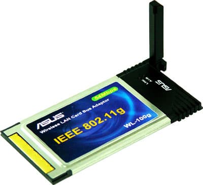 ASUS Wireless Cardbus Adapter WL-100G 54 Mbit/s