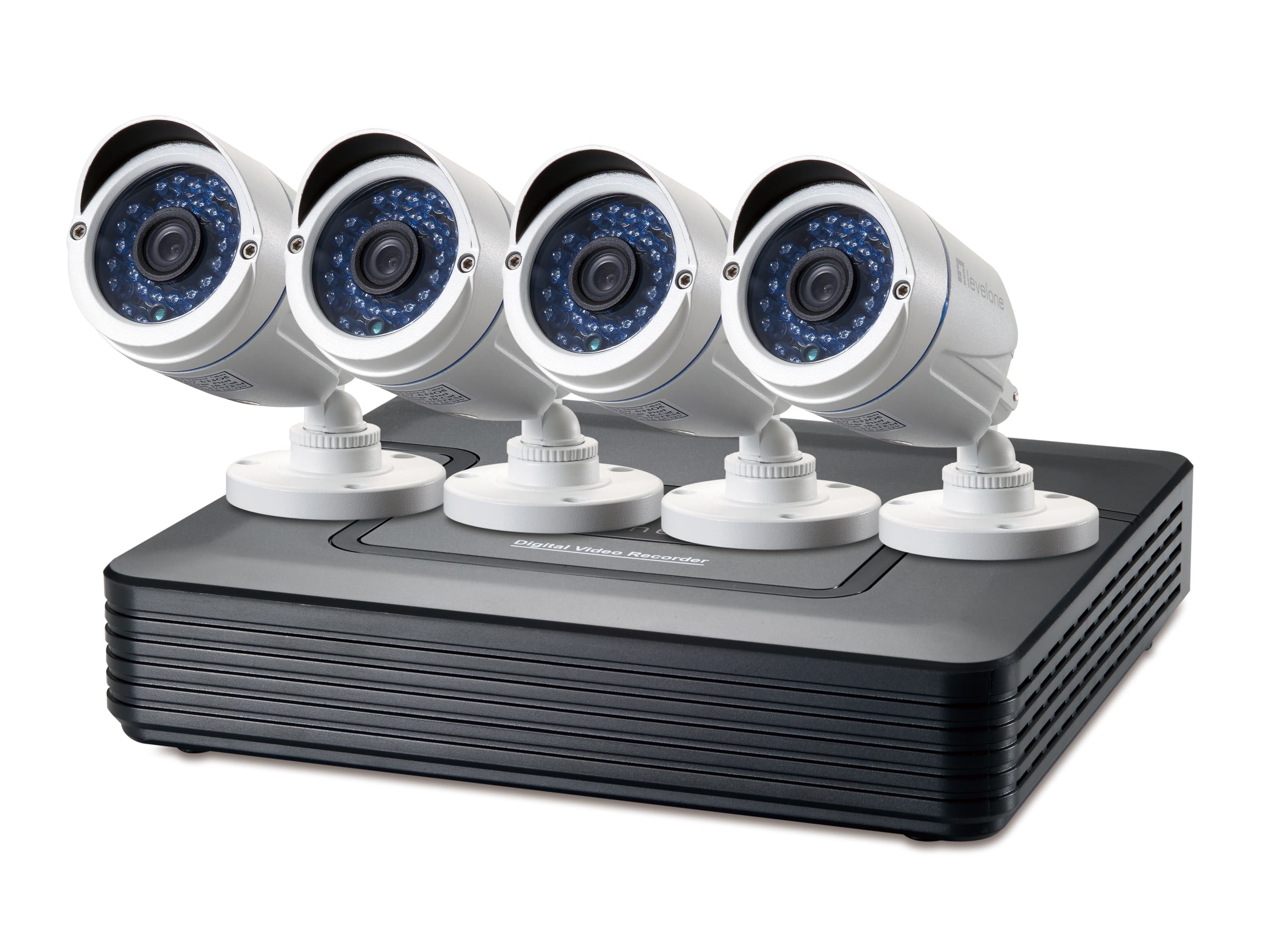 LevelOne DSK-8001 kit de videovigilancia Alámbrico 8 canales