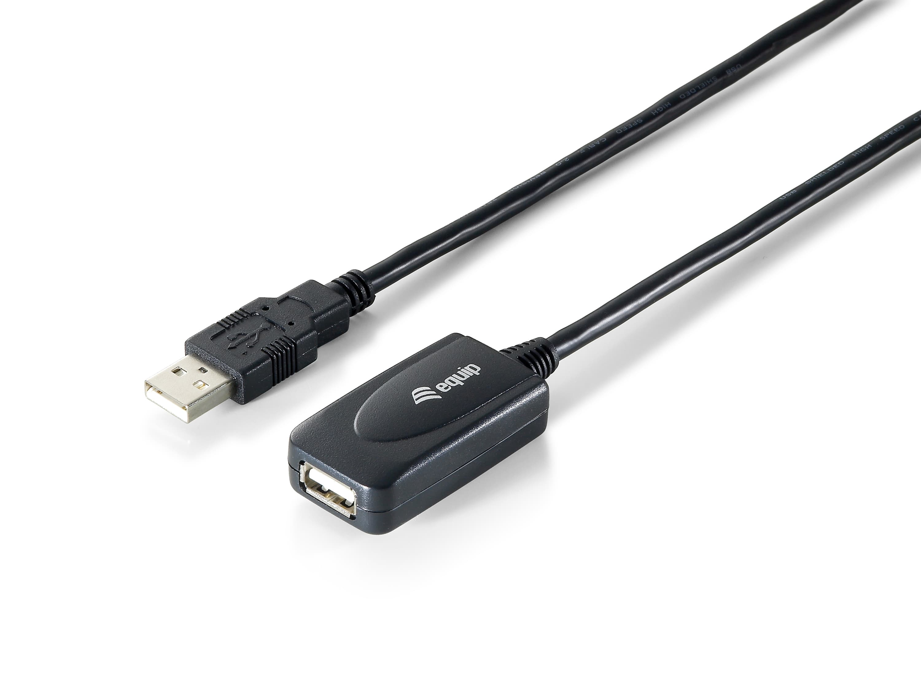 Equip 133336 cable USB USB 2.0 5 m USB A 0,48 Gbit/s Negro