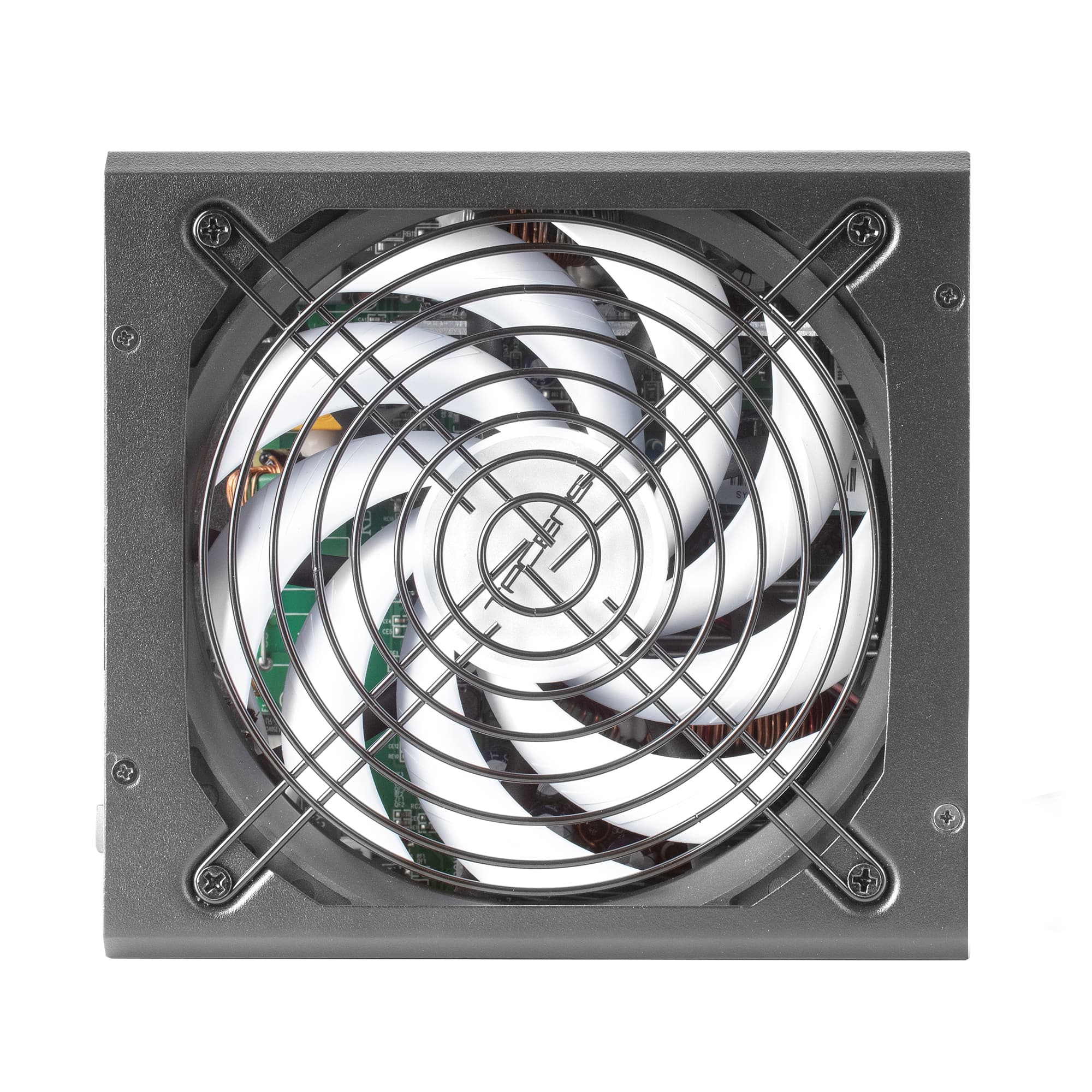 Tacens RADIX VII AG 600, Fuente Alimentación Full Modular 600W ATX, 10 Años Garantía, 80Plus Silver, +87% Eficiencia, Ventilador 140mm FDB con Tecnología AI-RPM, Condensadores Japoneses 105º, Negro