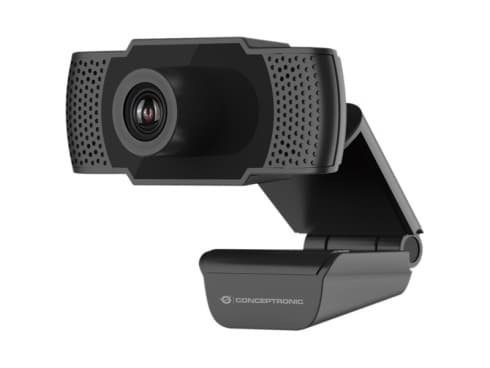 Conceptronic AMDIS01B cámara web 2 MP 1920 x 1080 Pixeles USB 2.0 Negro