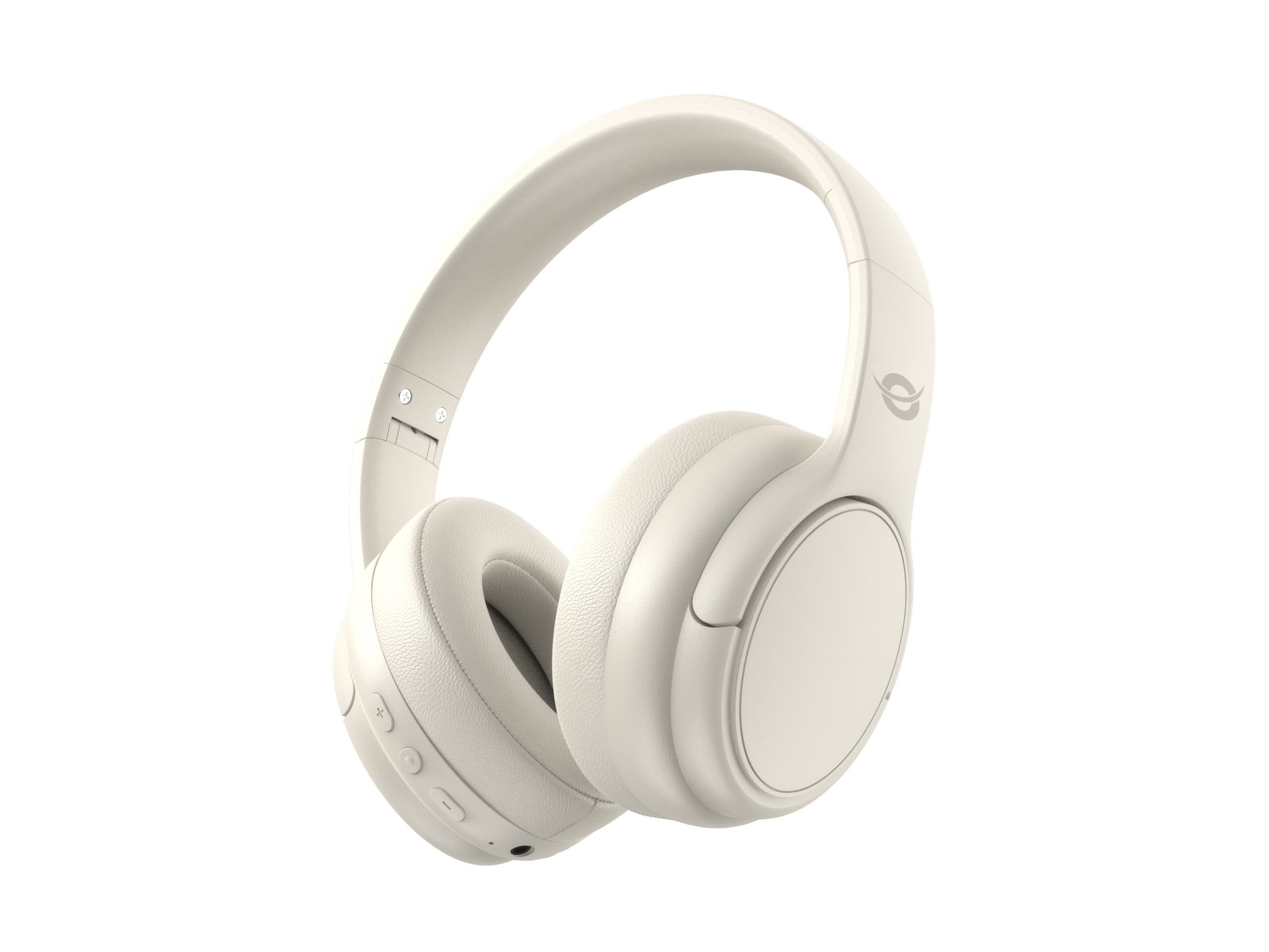 Conceptronic PARRIS03C auricular y casco Auriculares Inalámbrico y alámbrico Diadema Música Bluetooth Crema de color