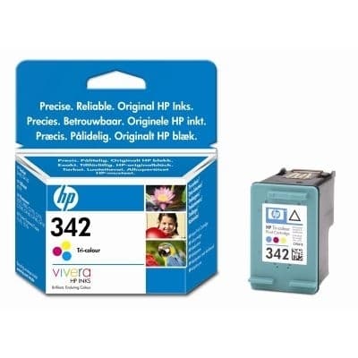 HP 342 Tri-colour Inkjet Print Cartridge with Vivera Inks cartucho de tinta Original Cian, Magenta, Amarillo