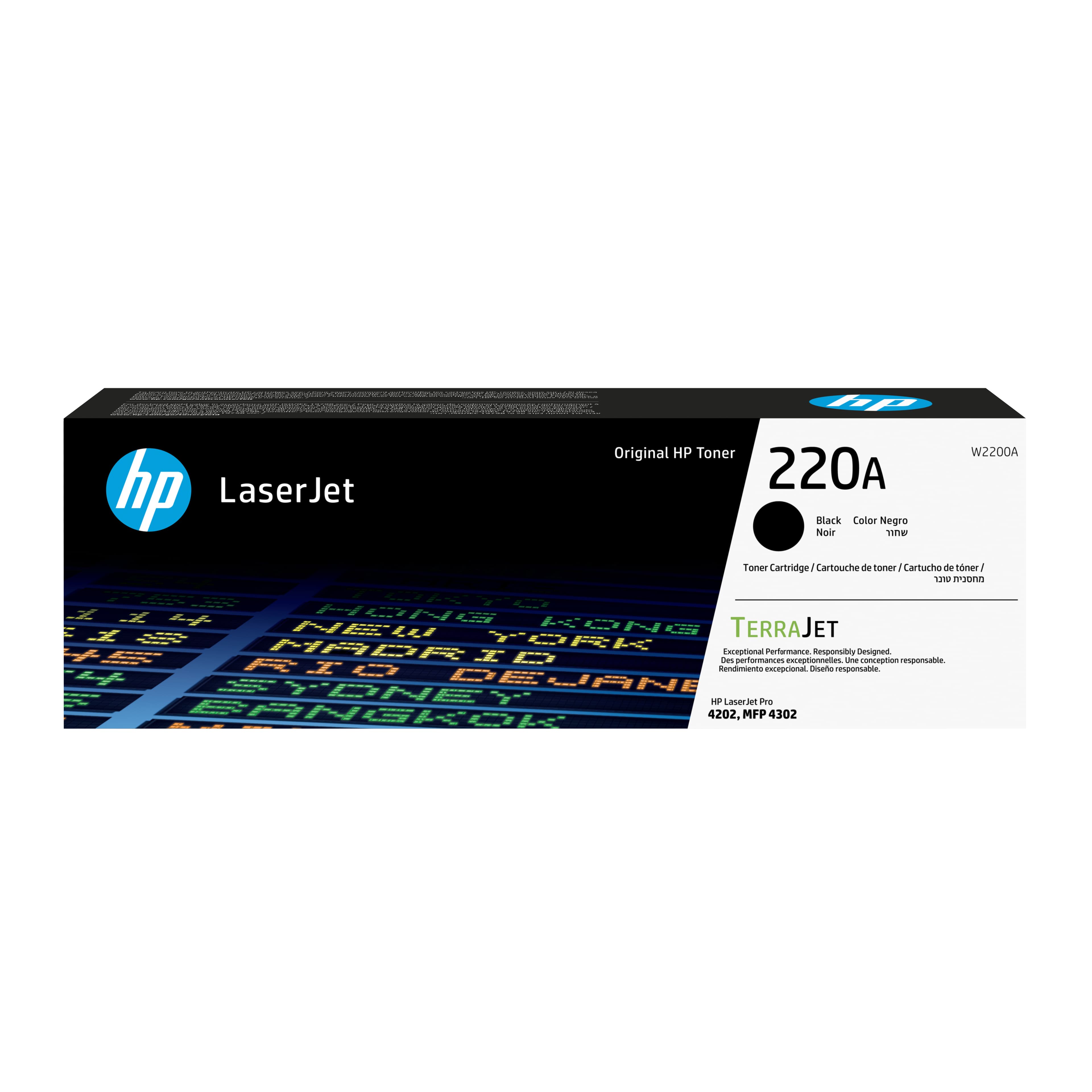 HP Cartucho de tóner Original LaserJet 220A negro