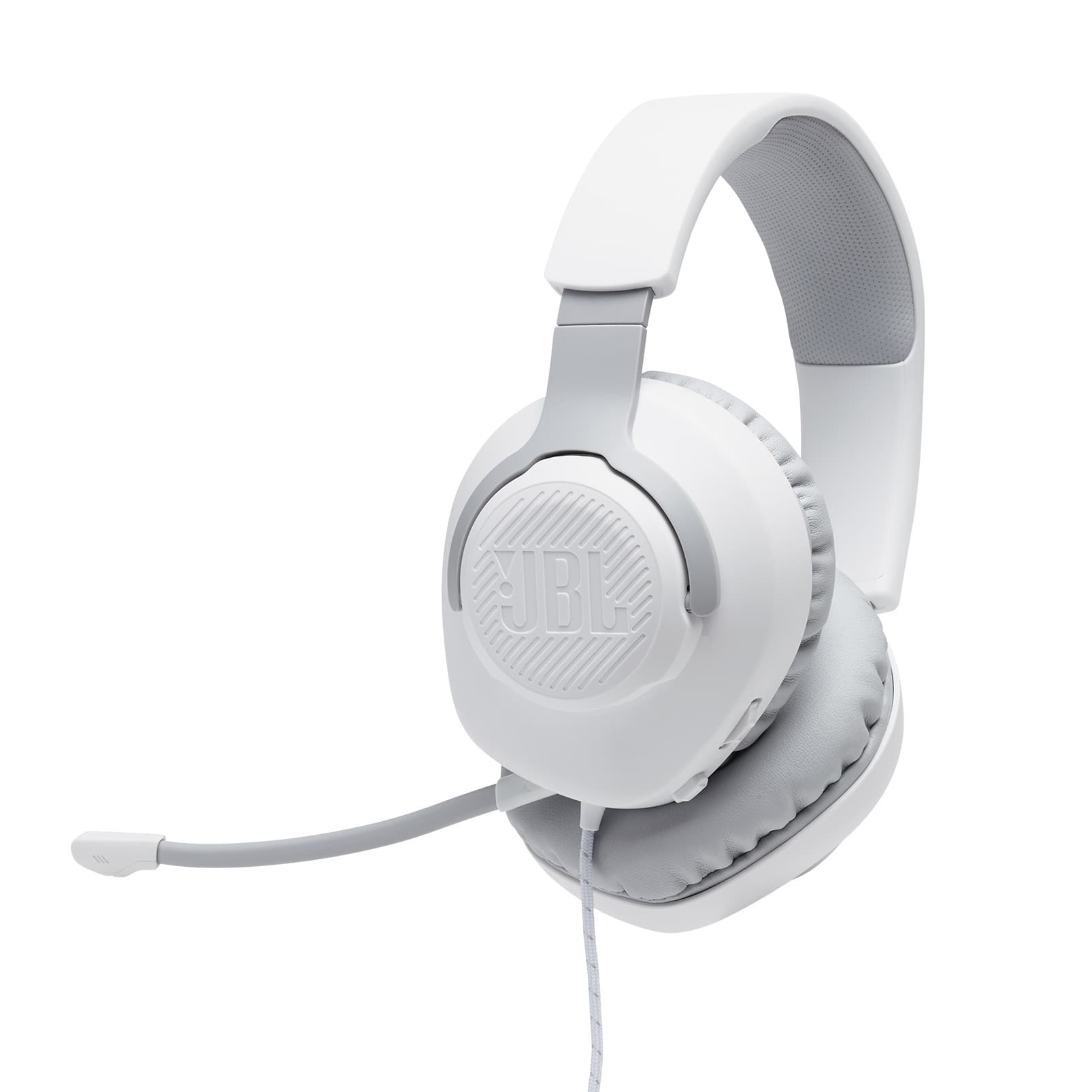 JBL Quantum 100 Auriculares Alámbrico Diadema Juego Blanco