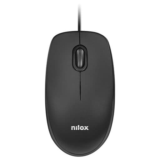 Nilox Ratón USB 1600 DPI de