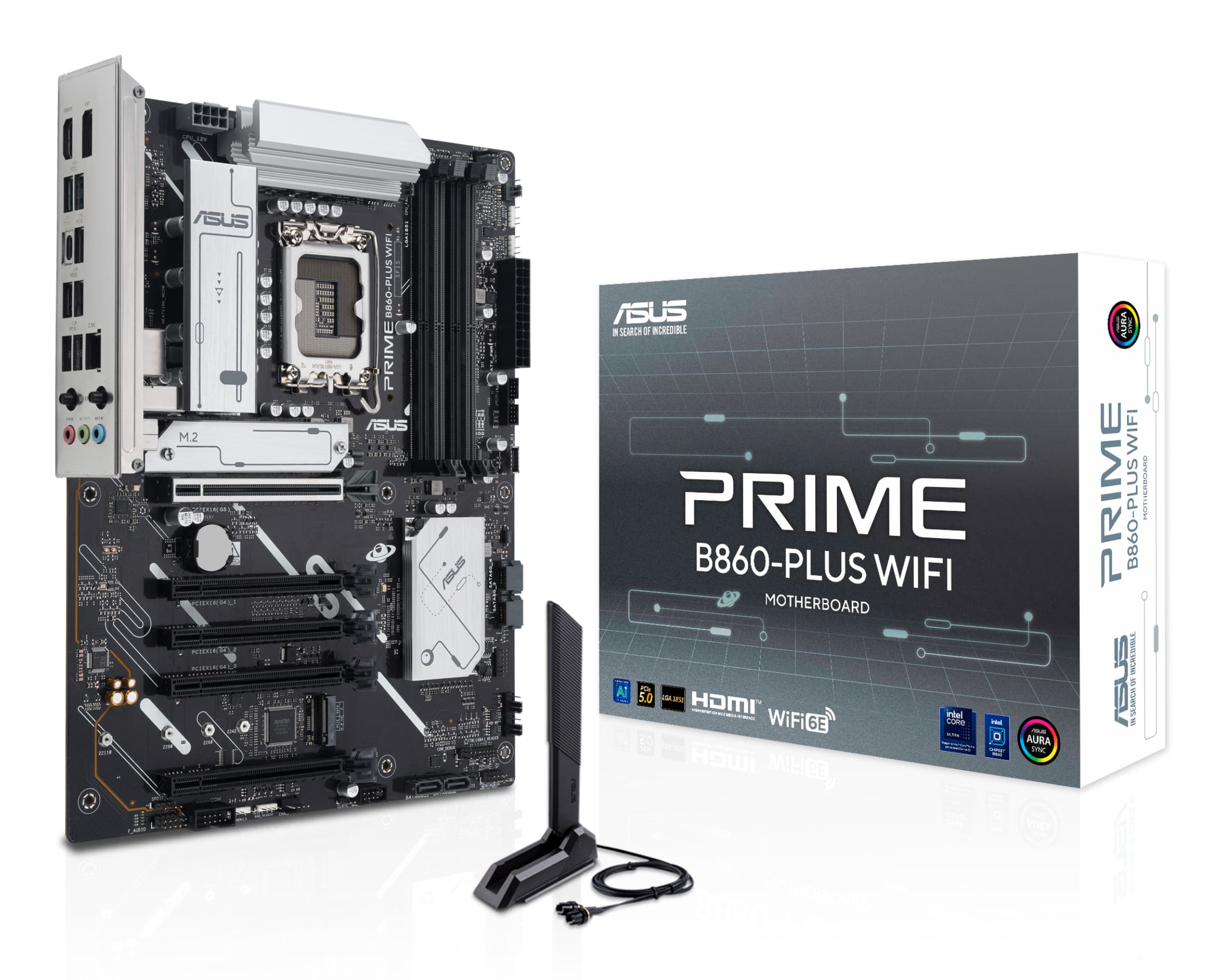 ASUS PRIME B860-PLUS WIFI Intel B860 LGA 1851 (Socket V1) ATX