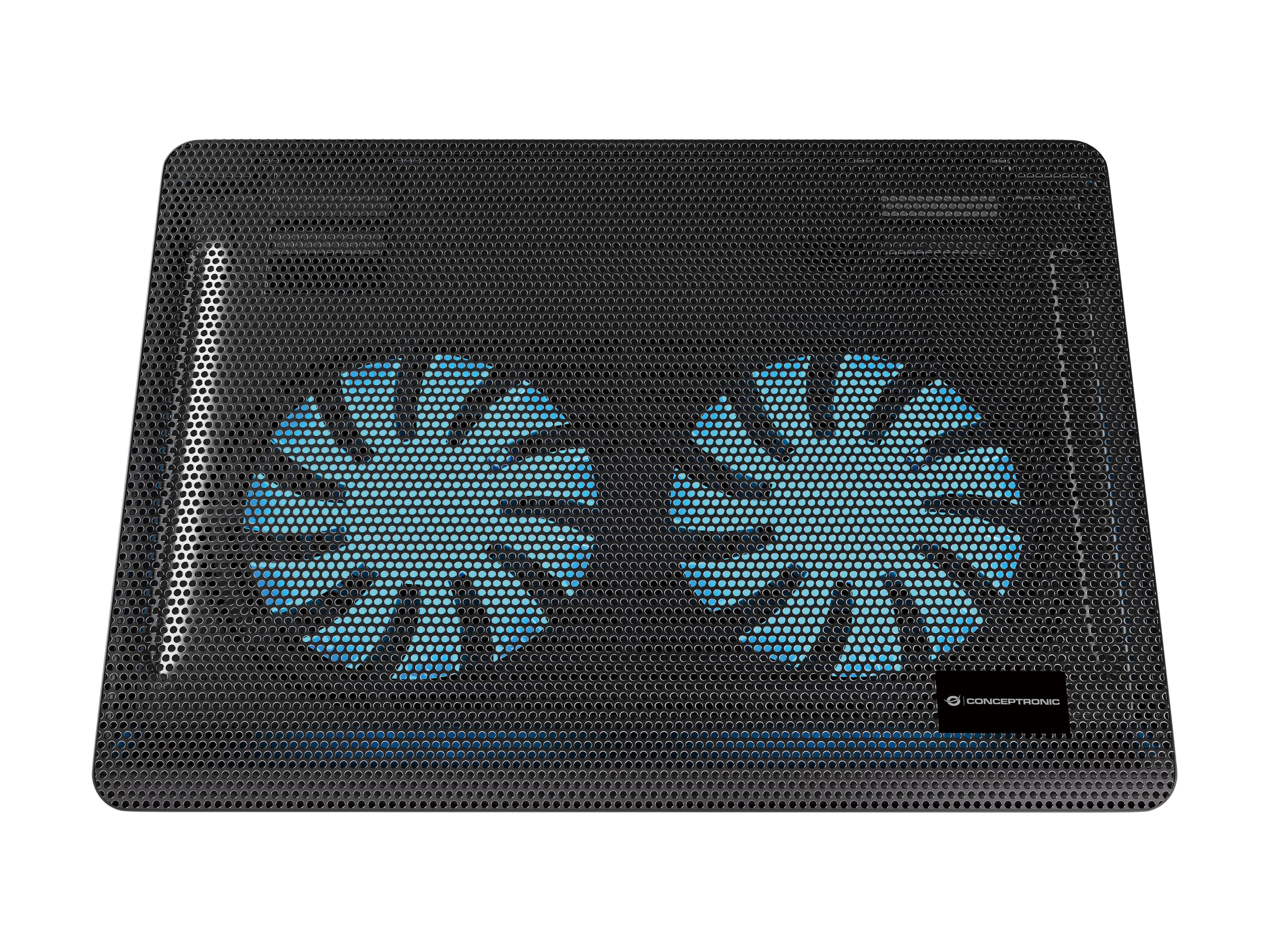 Conceptronic CNBCOOLPAD2F almohadilla fría 39,6 cm (15.6") 1000 RPM Negro
