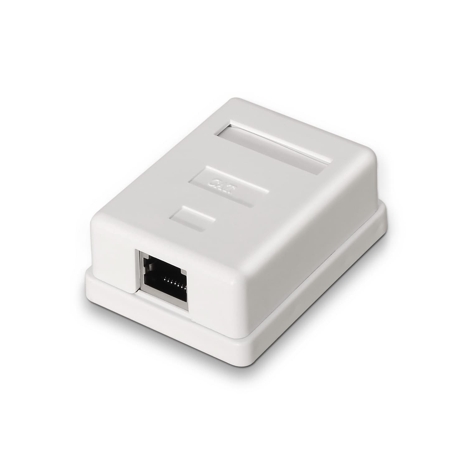 AISENS A139-0303 caja de conexiones de red Cat6 Blanco