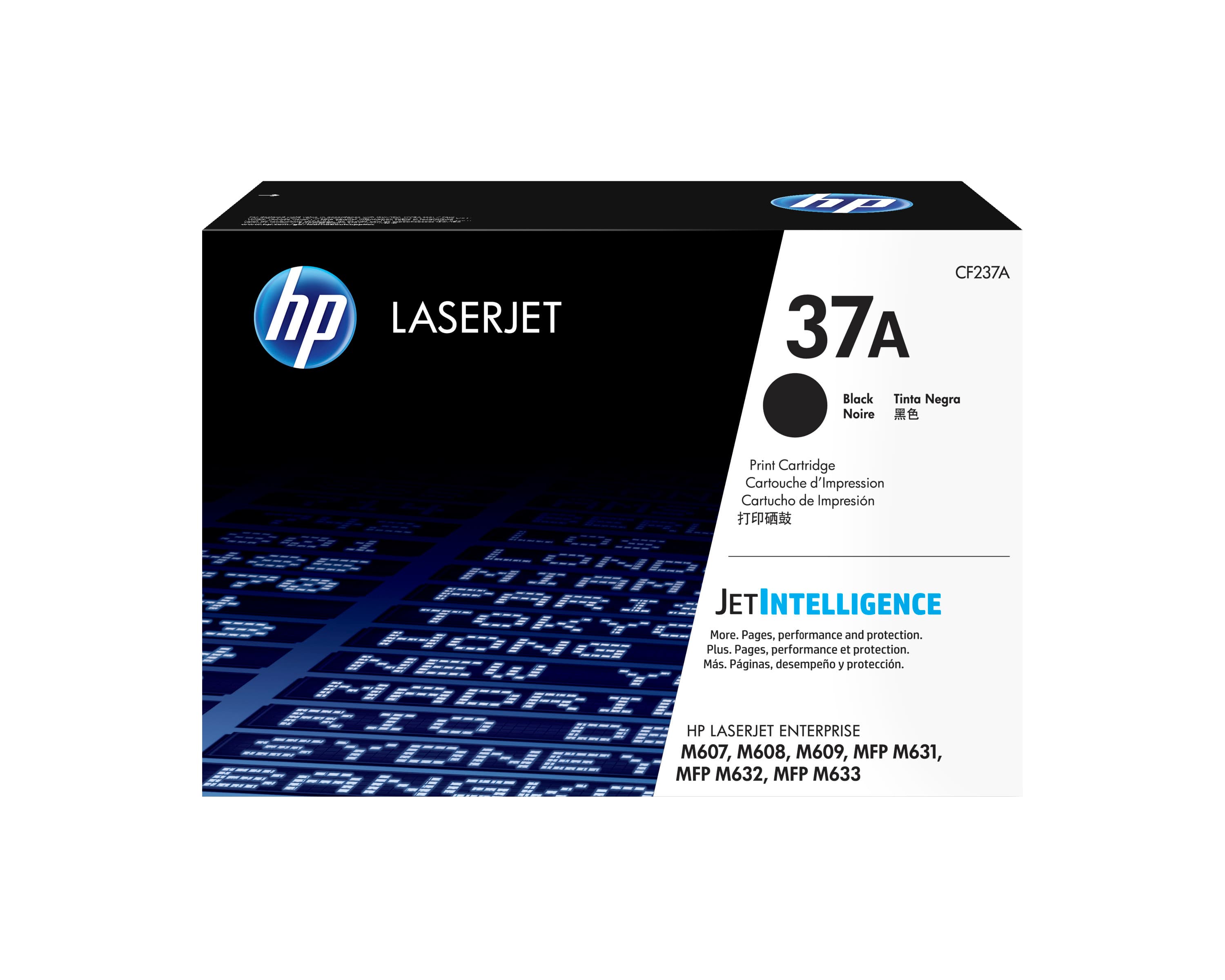 HP Cartucho de tóner original LaserJet 37A negro