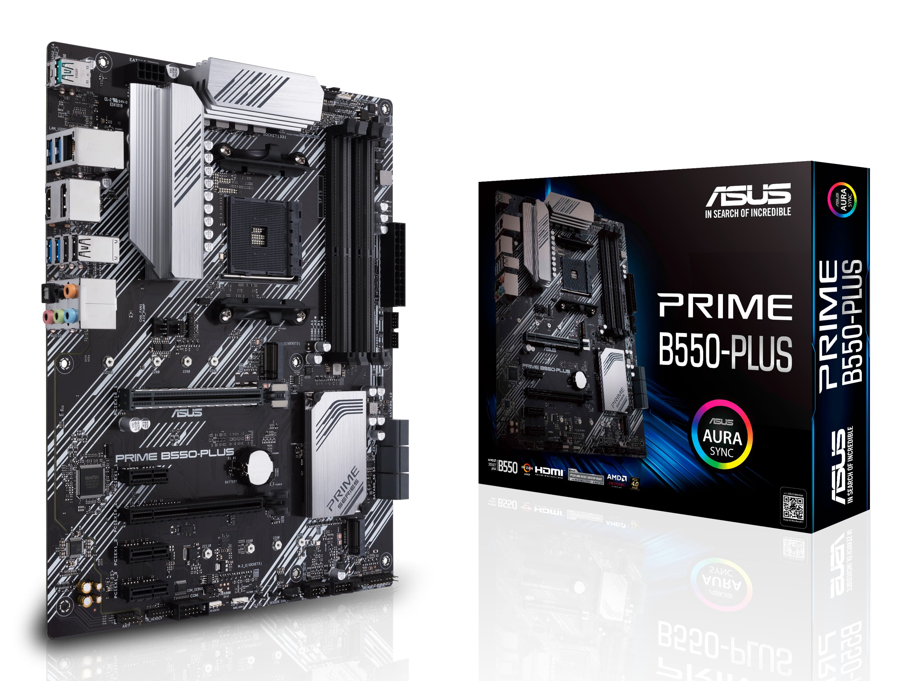 ASUS PRIME B550-PLUS AMD B550 Zócalo AM4 ATX