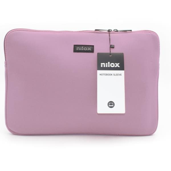 Nilox Sleeve para portátil de 13,3" - Rosa