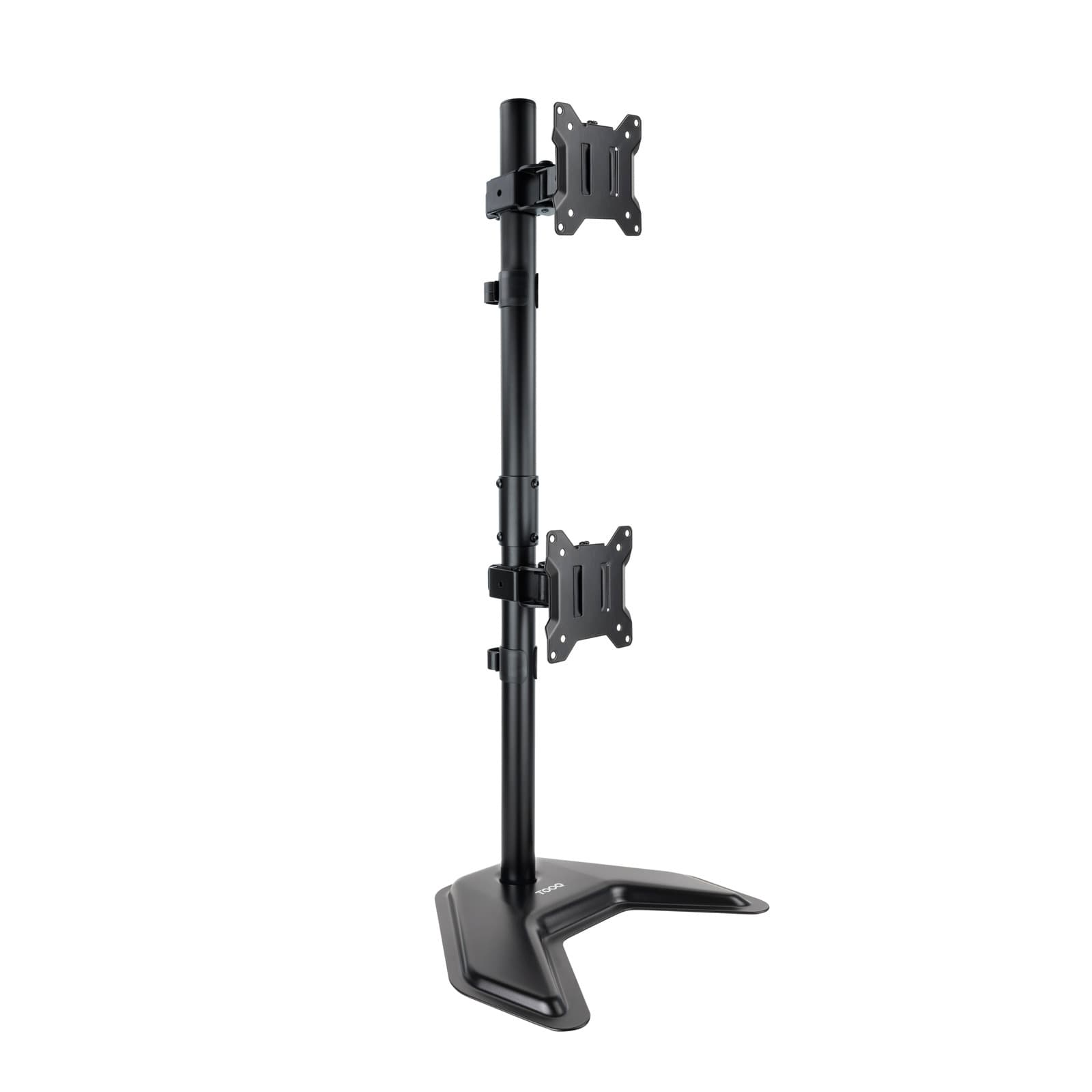 TooQ Soporte de mesa para 2 pantallas 17"-32" verticales