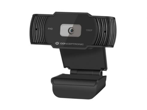 Conceptronic AMDIS04B cámara web 1920 x 1080 Pixeles USB 2.0 Negro