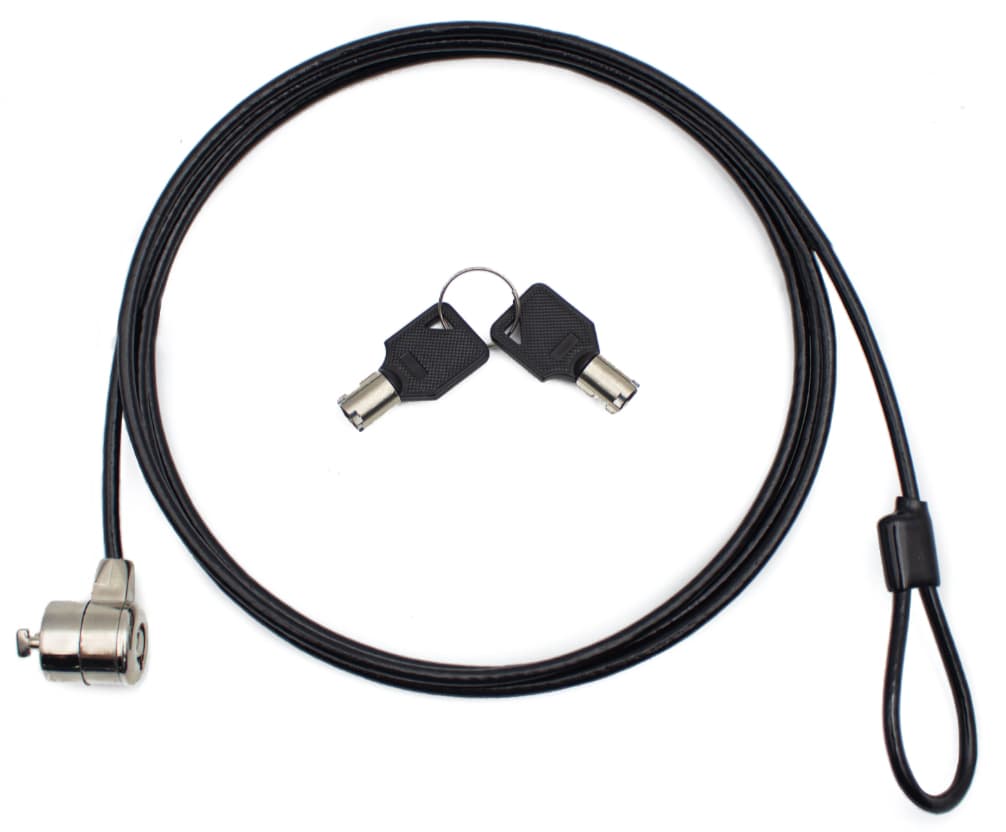 Nilox Cable seguridad con doble llave 1.8m