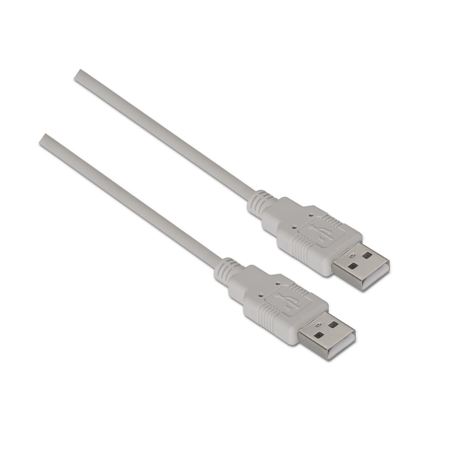 AISENS A101-0022 cable USB USB 2.0 2 m USB A Beige