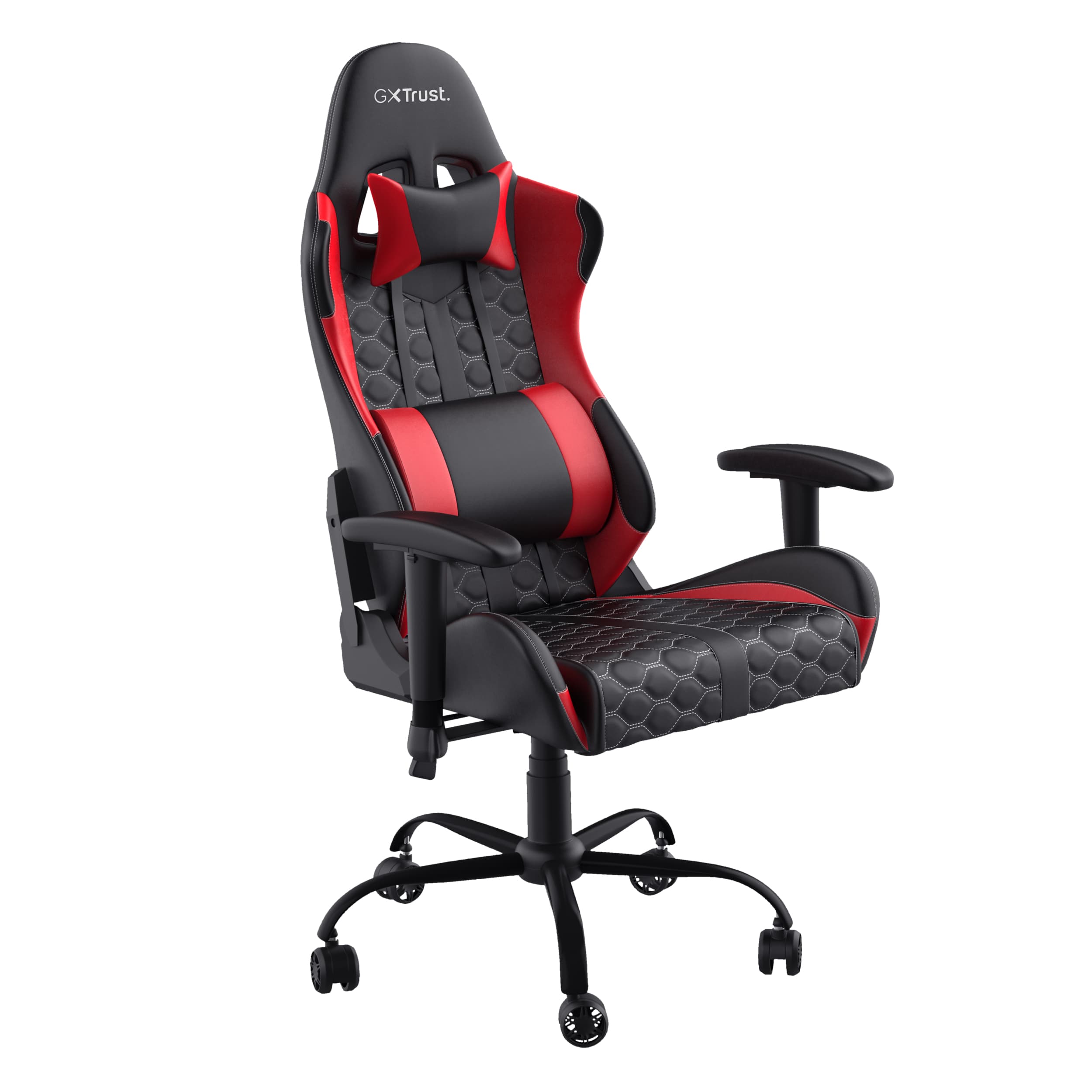 Trust GXT 708R Resto Silla para videojuegos universal Negro, Rojo