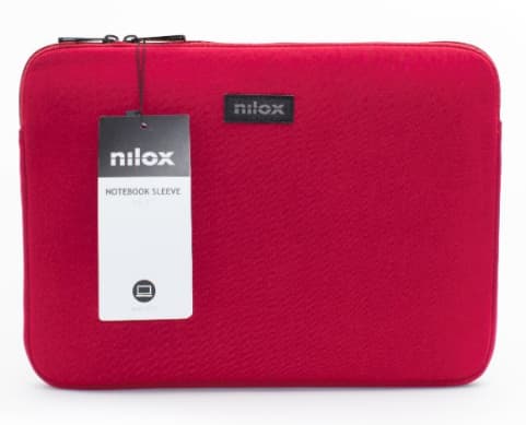 Nilox Sleeve para portátil de 14,1" - Rojo