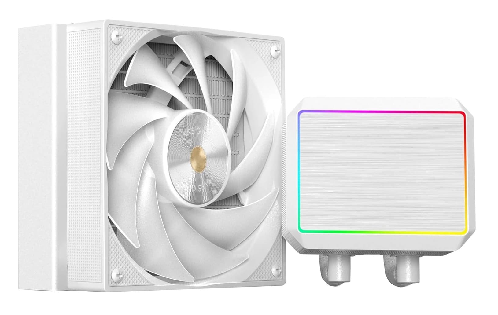 Mars Gaming ML-PROII120W Procesador Sistema de refrigeración líquida todo en uno 12 cm Blanco 1 pieza(s)