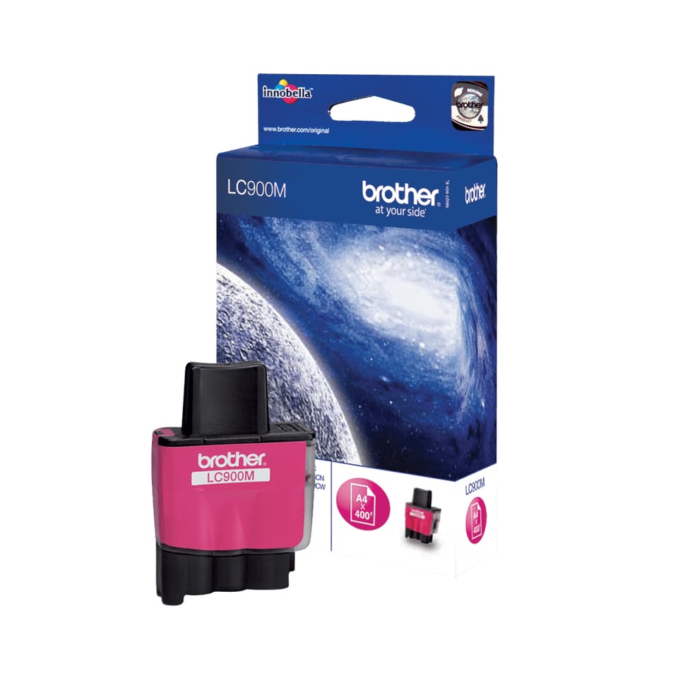 Brother LC-900M cartucho de tinta 1 pieza(s) Original Magenta