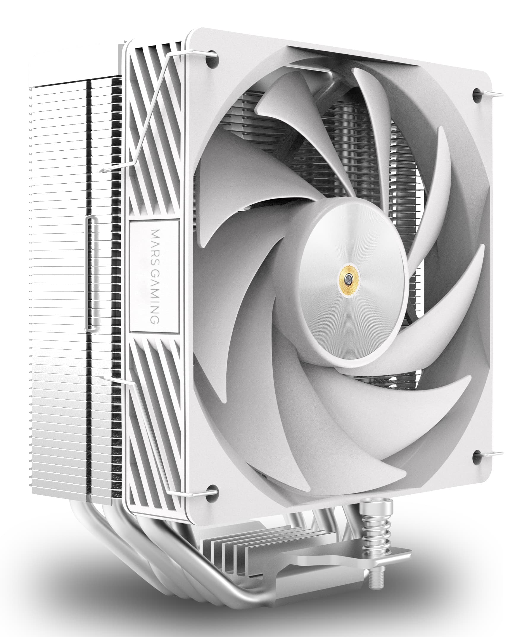 Mars Gaming MCPUX5W sistema de refrigeración para ordenador Procesador Refrigerador de aire 12 cm Blanco 1 pieza(s)