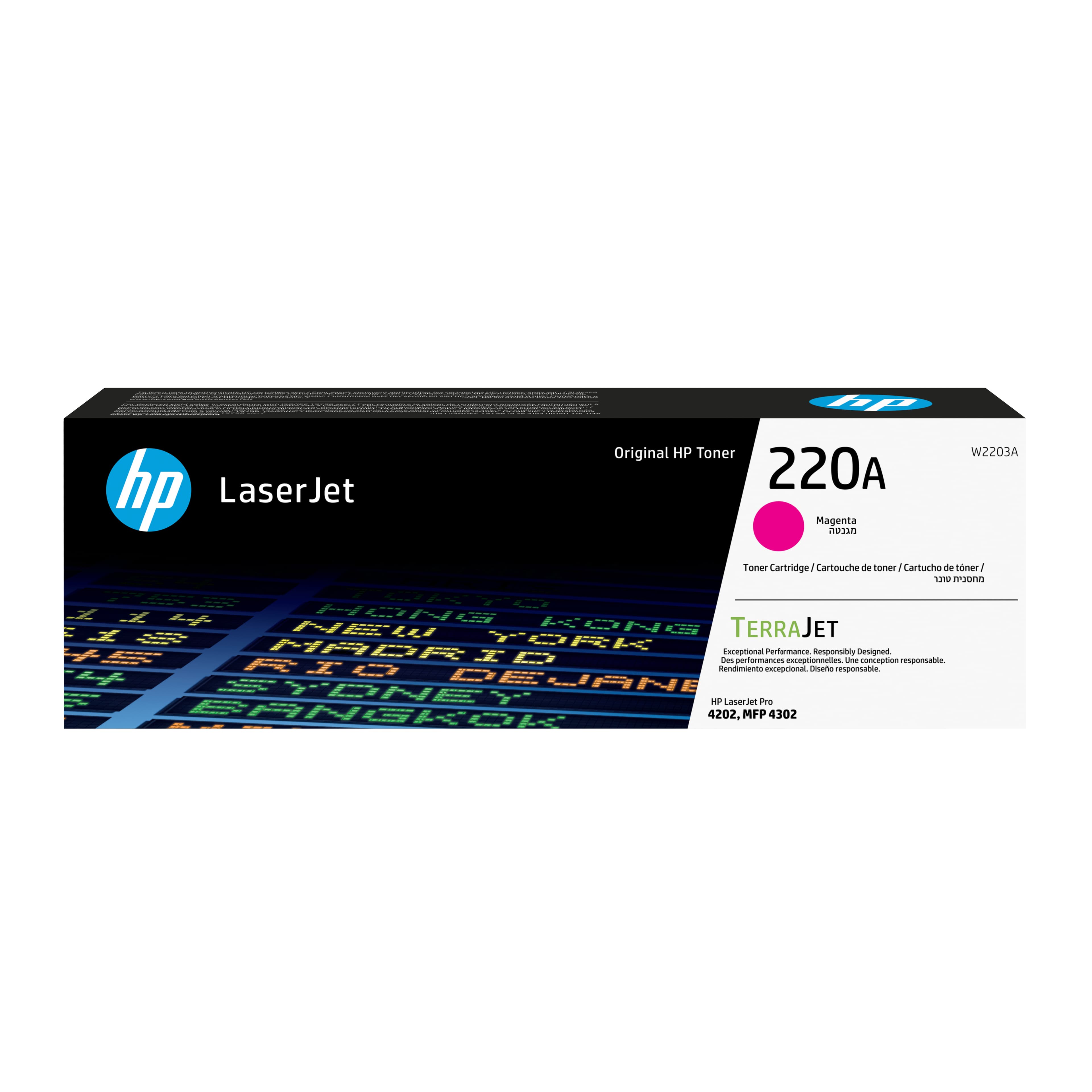 HP Cartucho de tóner Original LaserJet 220A magenta