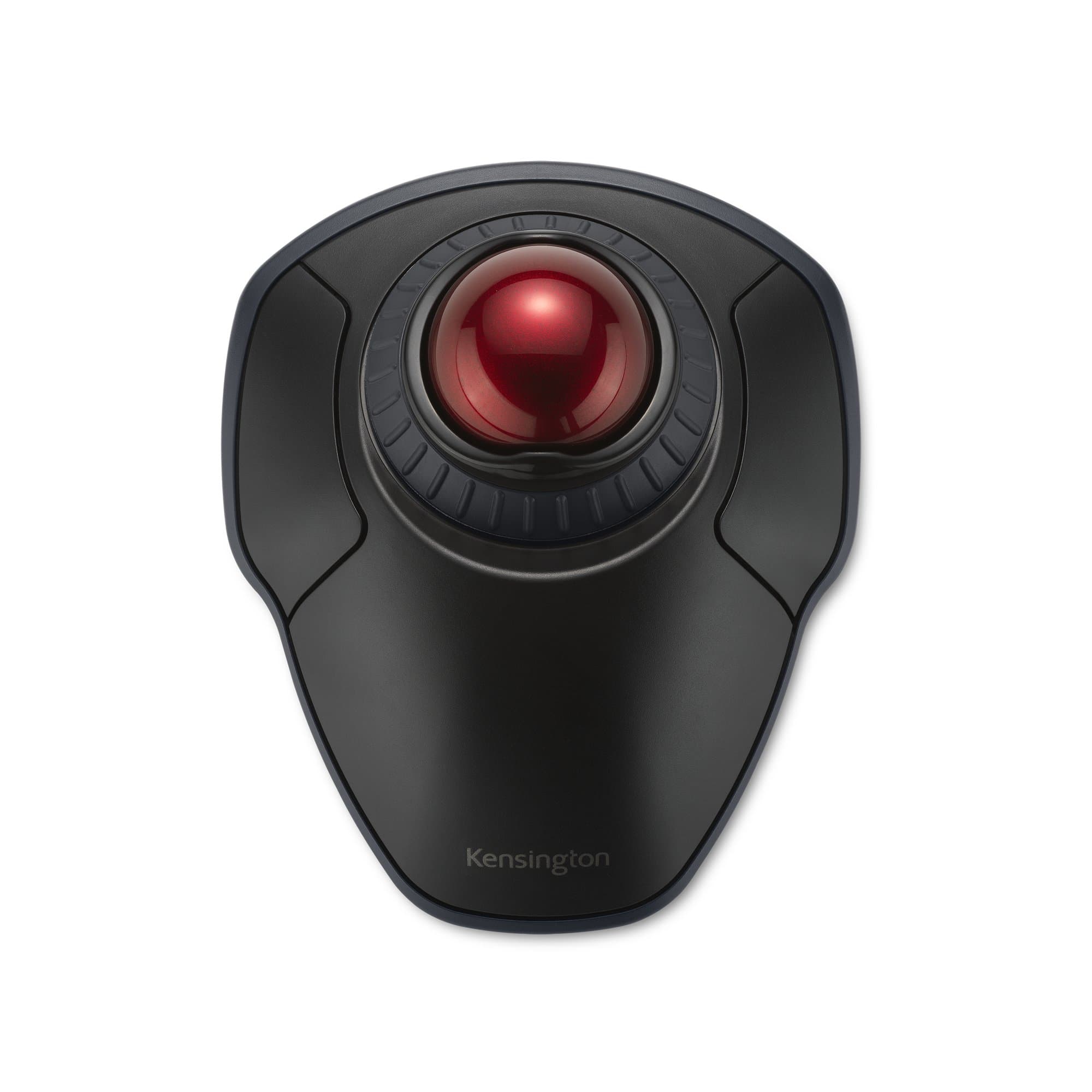 Kensington Trackball inalámbrico Orbit con anillo de desplazamiento: negro