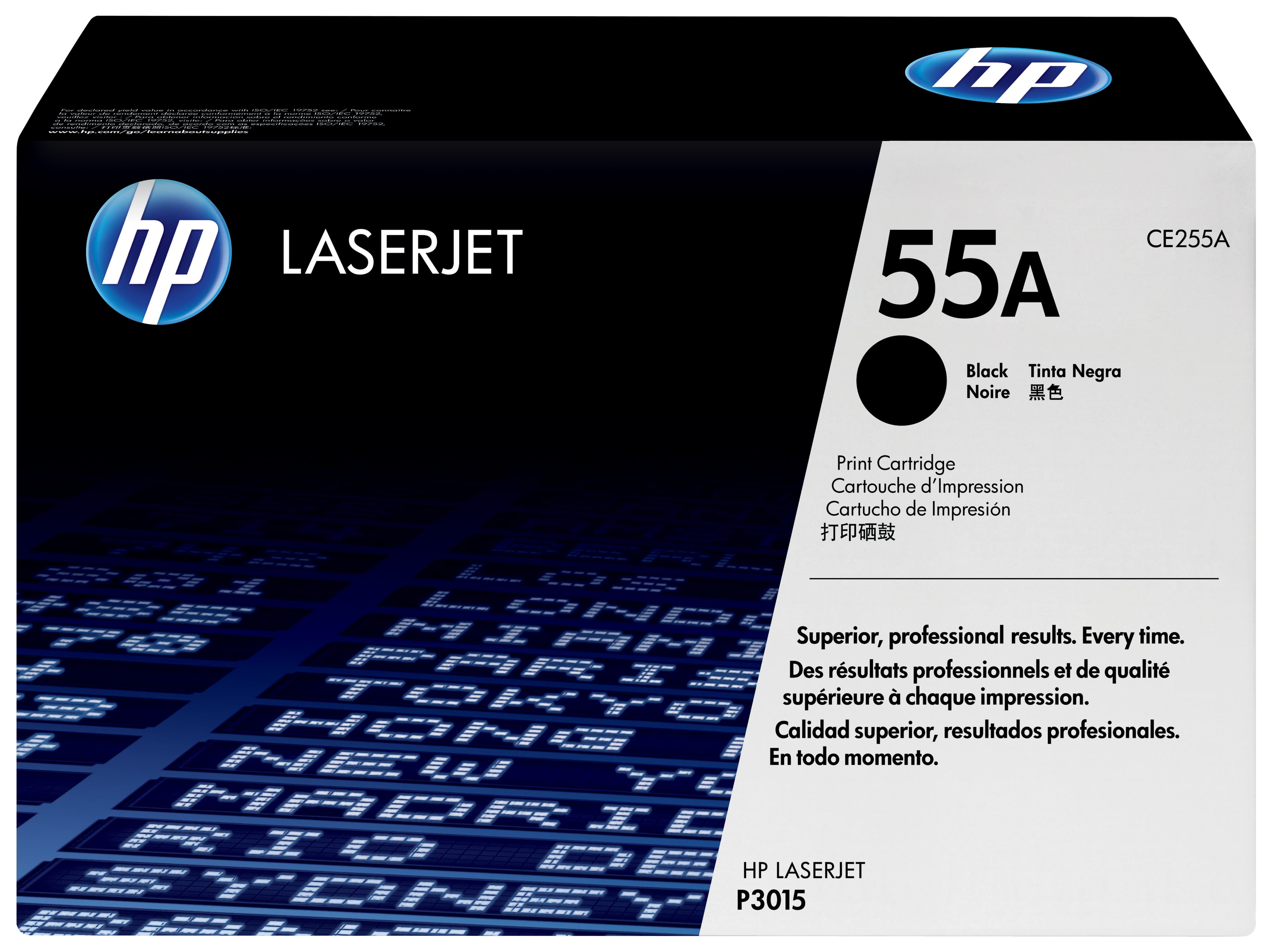 HP Cartucho de tóner original LaserJet 55A negro
