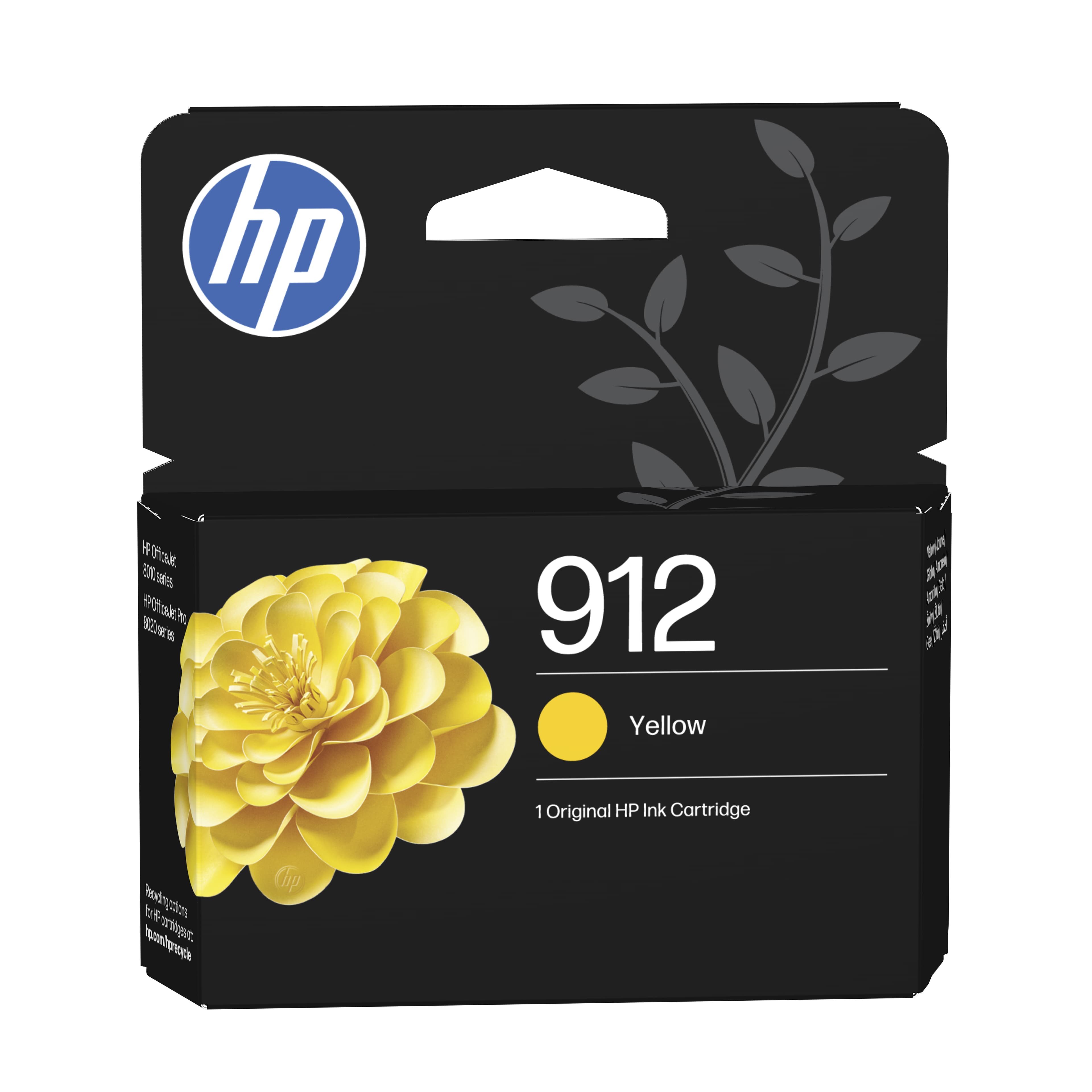 HP Cartucho de tinta Original 912 amarillo