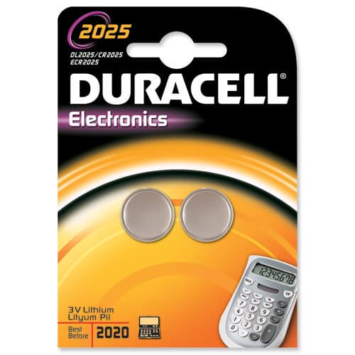 Duracell DL2025B2 pila doméstica Batería de un solo uso Litio