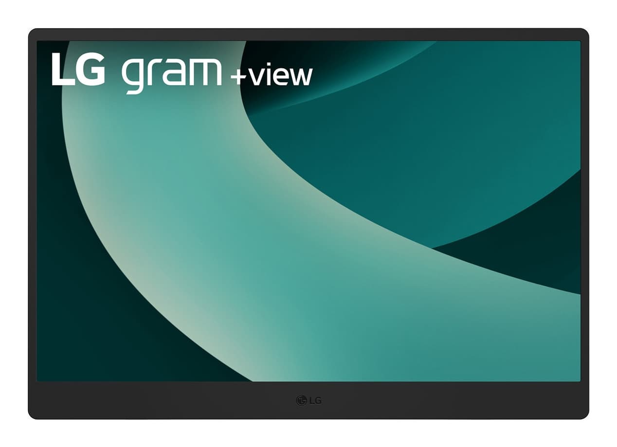 LG 17MT70 Monitor portátil Negro, Acero inoxidable 43,2 cm (17") LED 2560 x 1600 Pixeles