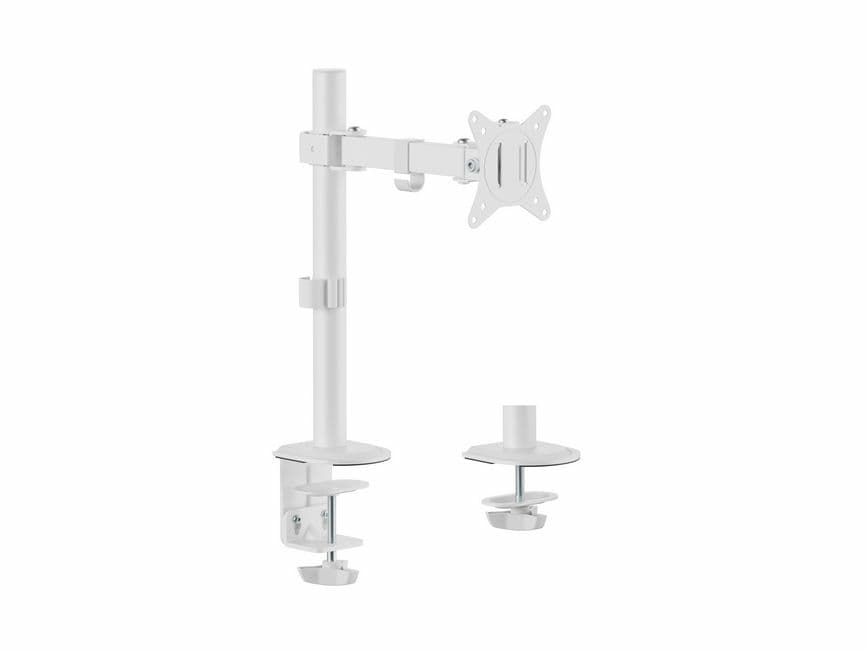 Equip Soporte de escritorio articulado para monitor de 17«-32», blanco