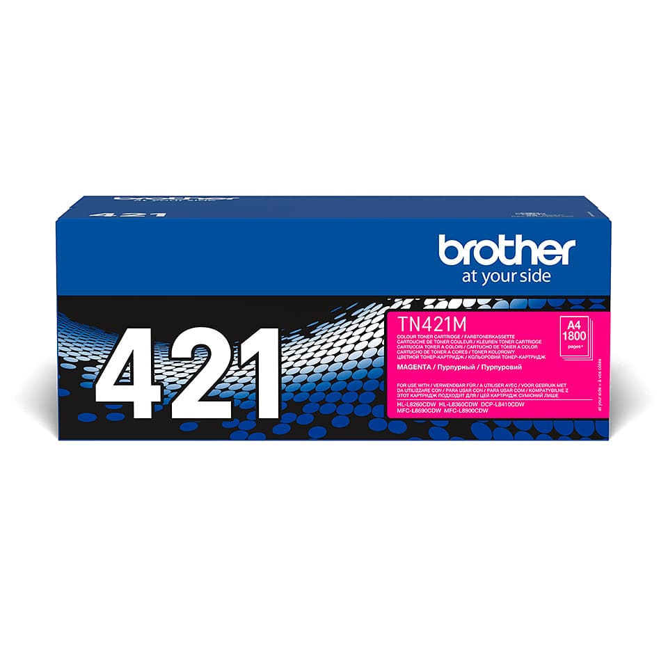 Brother TN-421M cartucho de tóner 1 pieza(s) Original Magenta