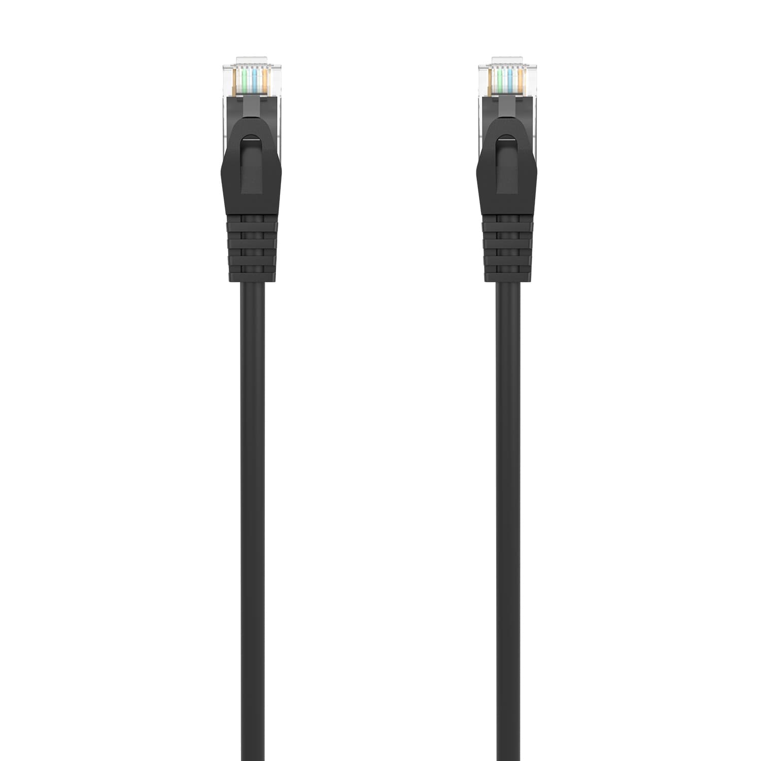 AISENS Cable de Red Latiguillo RJ45 LSZH Cat.6A 500 Mhz UTP AWG24, Negro, 25CM