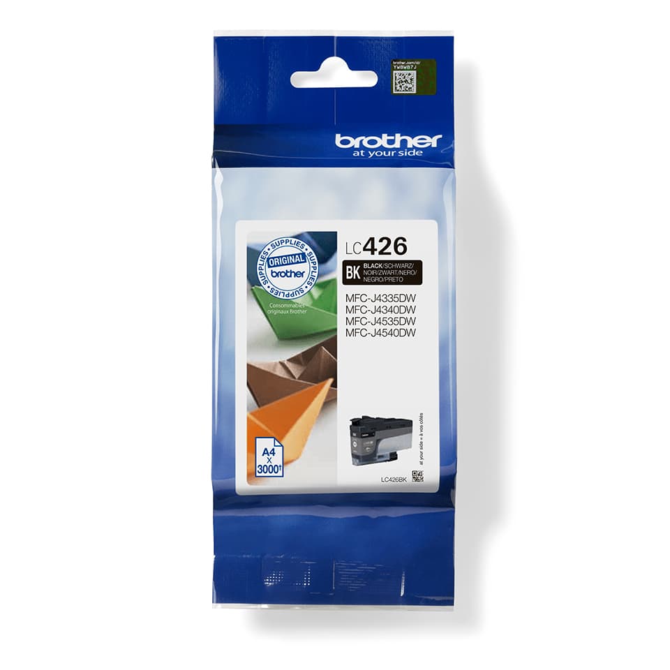 Brother LC-426BK cartucho de tinta 1 pieza(s) Original Negro