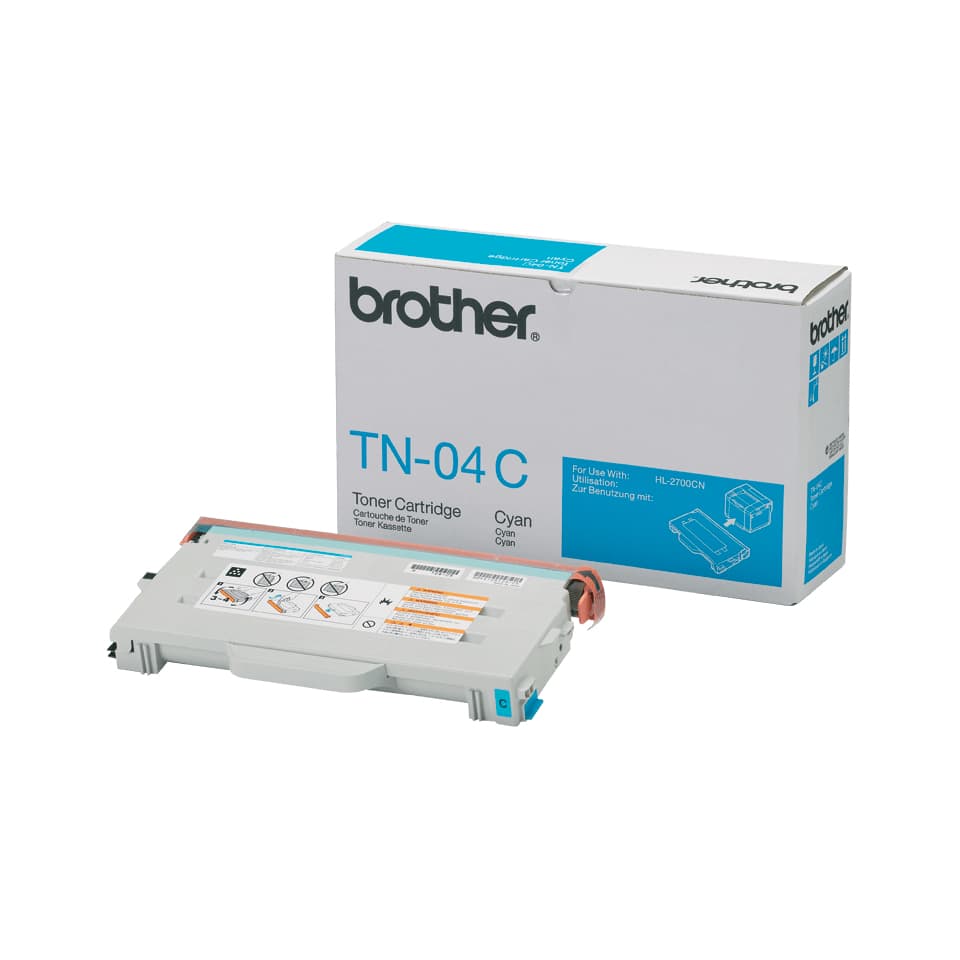 Brother TN04C cartucho de tóner 1 pieza(s) Original Cian